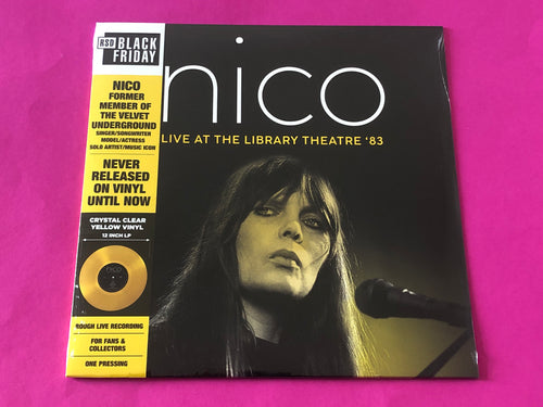 Nico (3) : Live At The Library Theatre '83 (LP, RSD, RE, Yel)