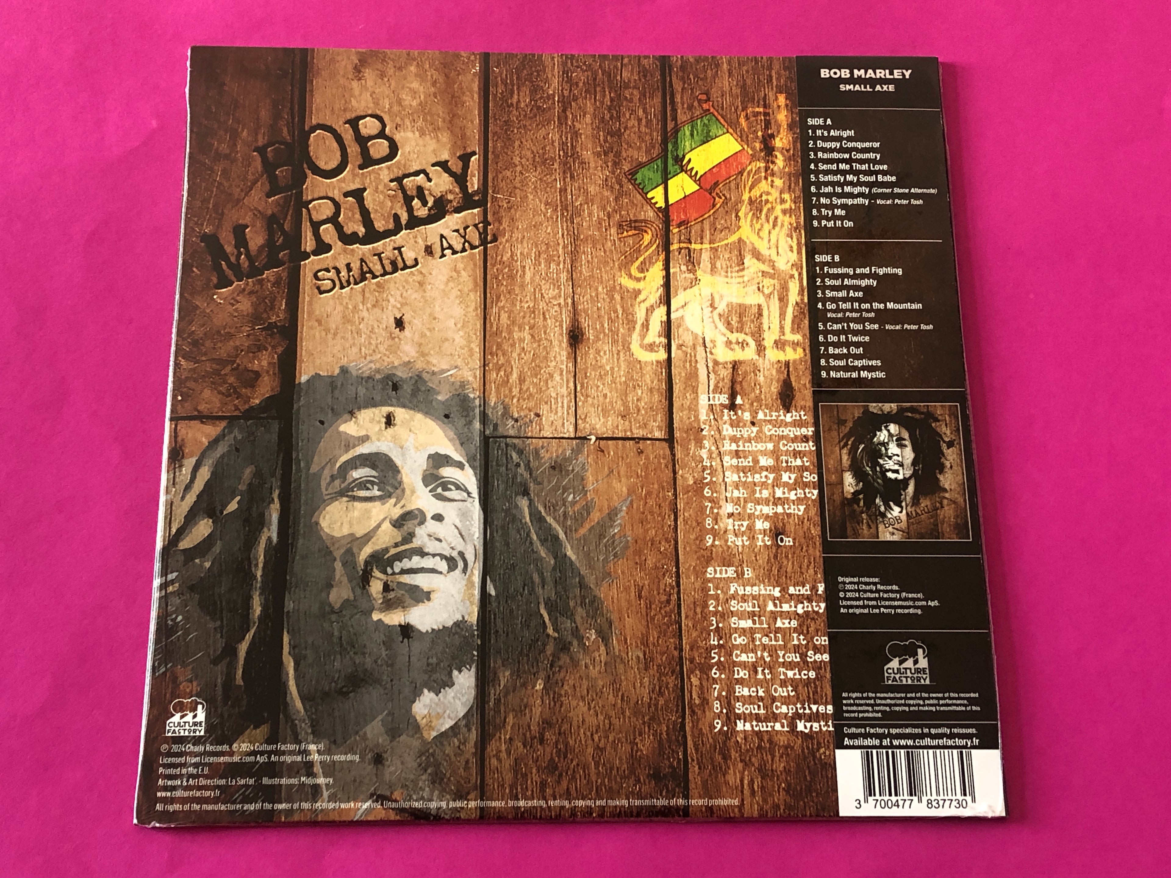 Bob Marley : Small Axe (LP, Comp, Ltd, Gre)