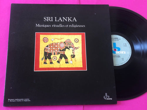 Various : Sri Lanka Musiques Rituelles Et Religieuses (LP, RE)