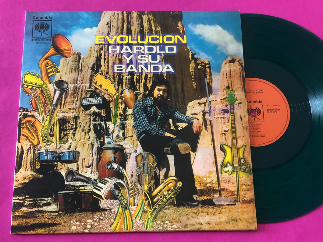 Harold Y Su Banda : Evolucion (LP, Album, Ltd, RE, Gre)