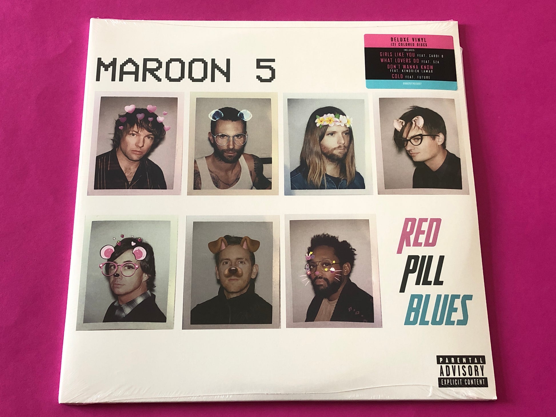 Maroon 5 : Red Pill Blues (LP, Blu + LP, Red + Album, Dlx, RE)