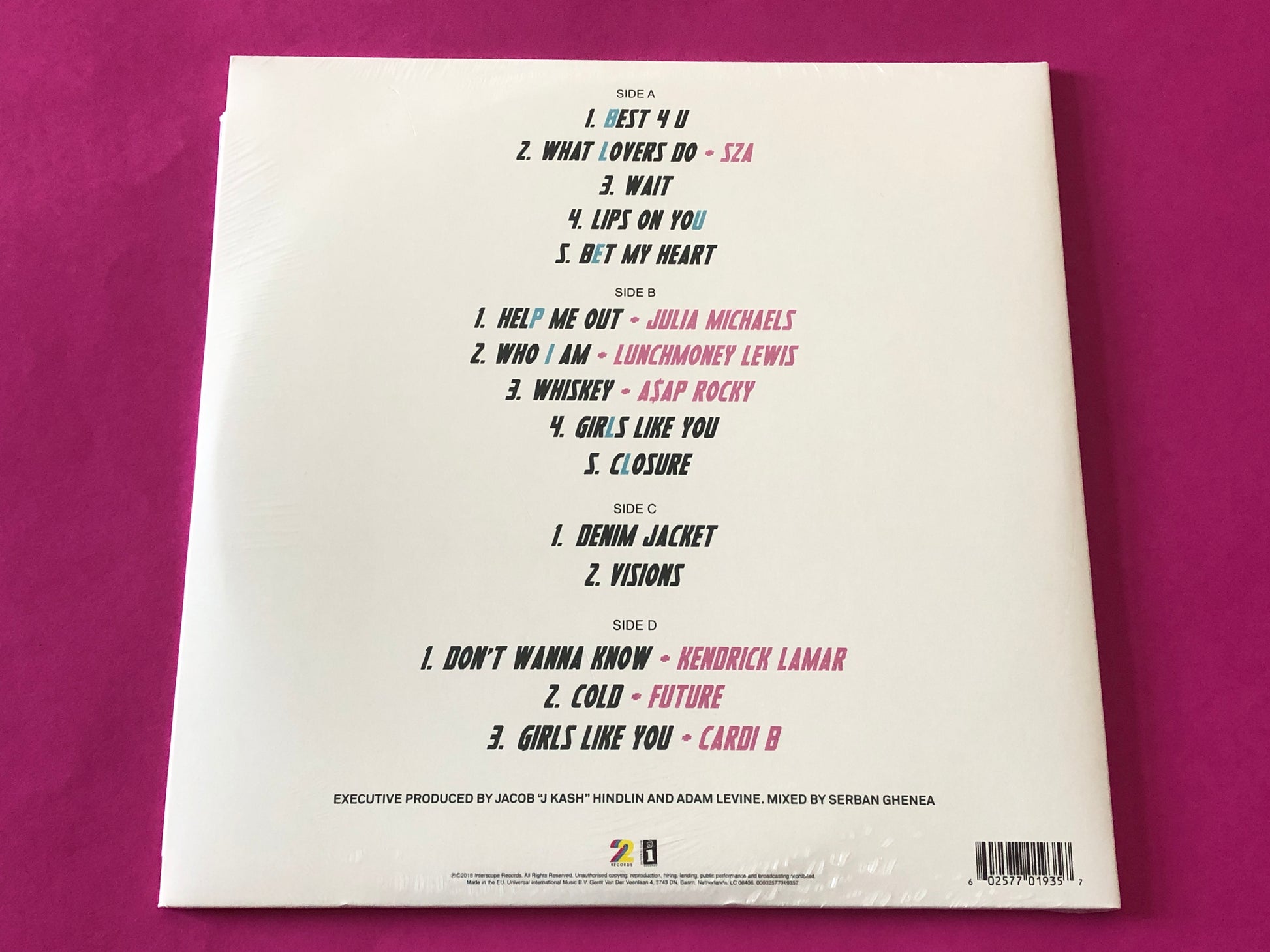 Maroon 5 : Red Pill Blues (LP, Blu + LP, Red + Album, Dlx, RE)