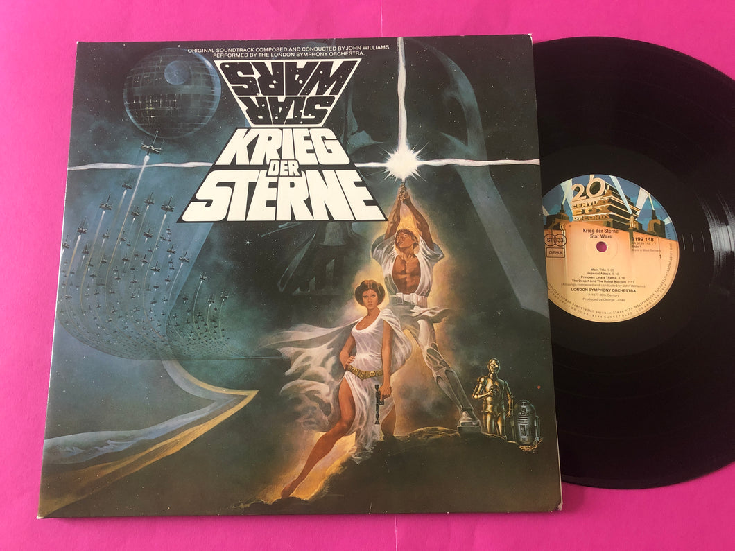 London Symphony Orchestra : Krieg Der Sterne = Star Wars (2xLP, Album, Gat)