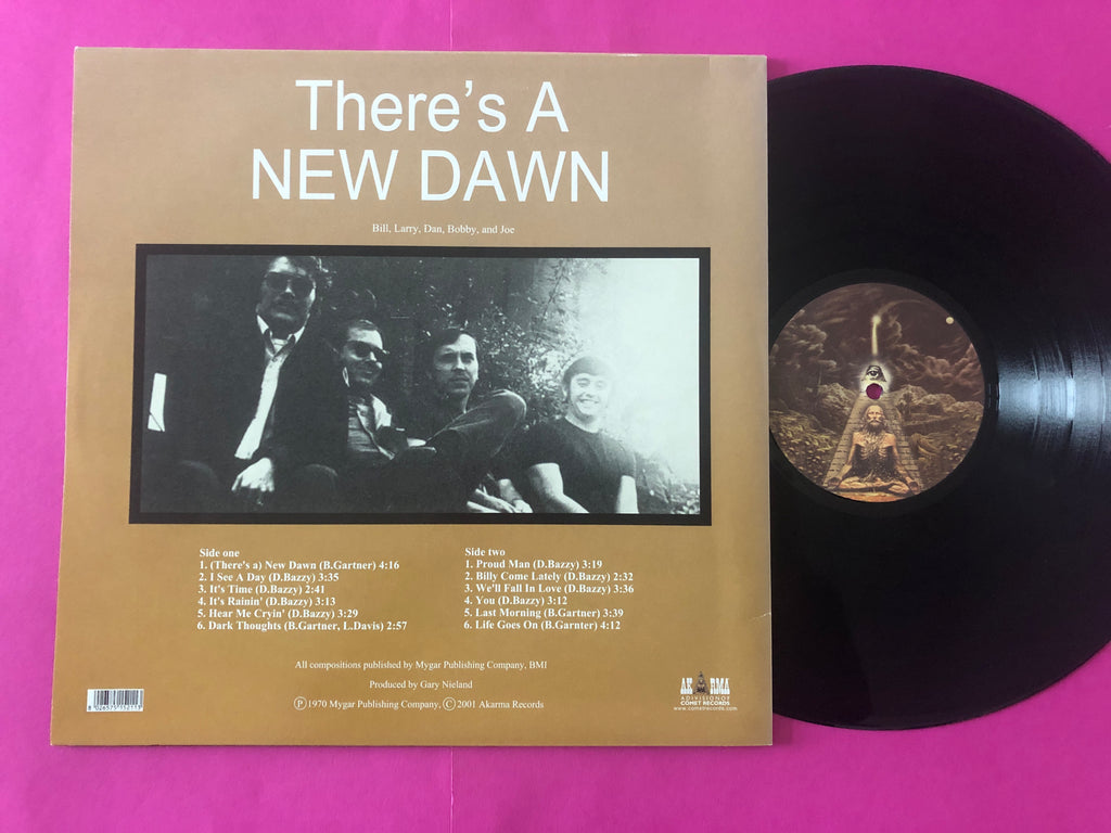 The New Dawn : There's A New Dawn (LP, Album, RE)