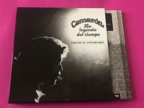 El Camarón De La Isla : La Leyenda Del Tiempo (LP, Album, Whi + CD, Album + DVD-V + Box, Ltd, Num)