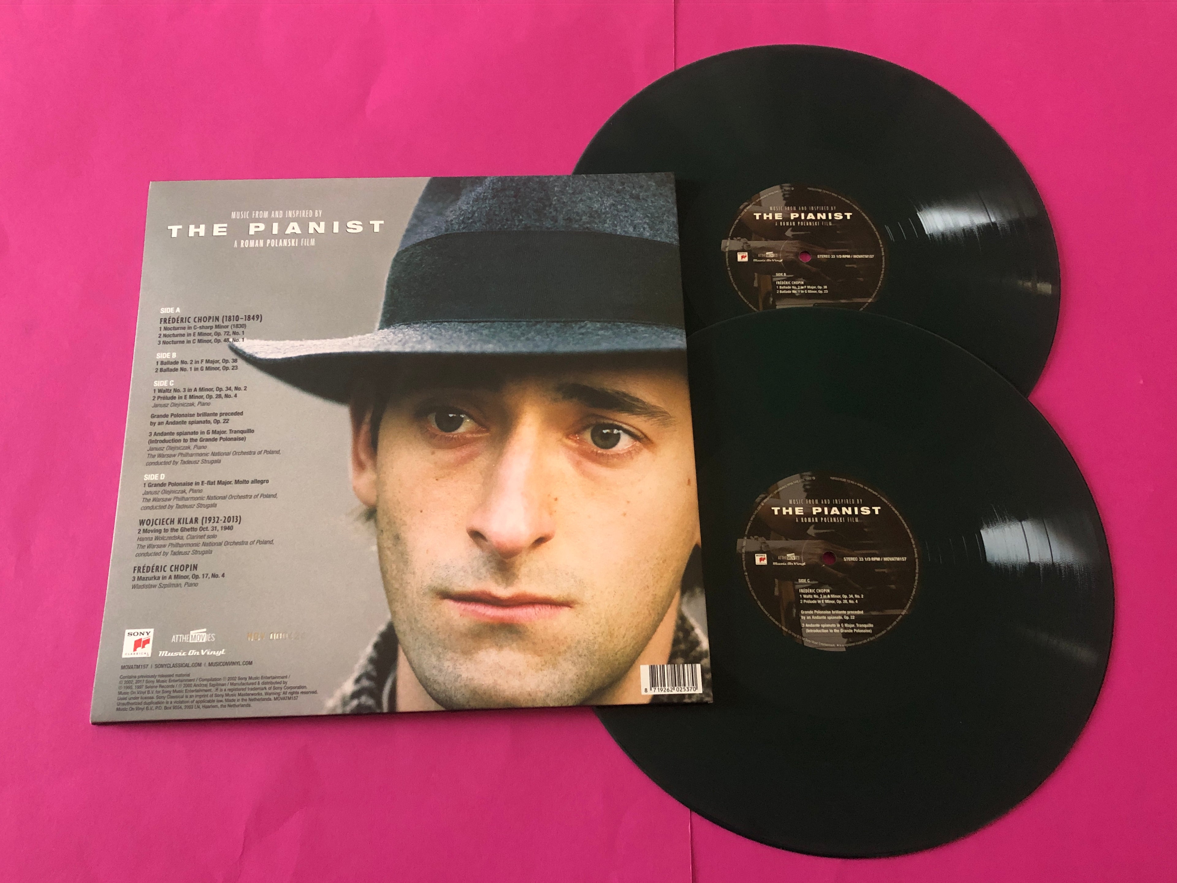 Frédéric Chopin / Wojciech Kilar : The Pianist (Music From The Motion Picture) (A Roman Polanski Film) Ltd Green (2xLP, Comp, Ltd, Num, Gre)