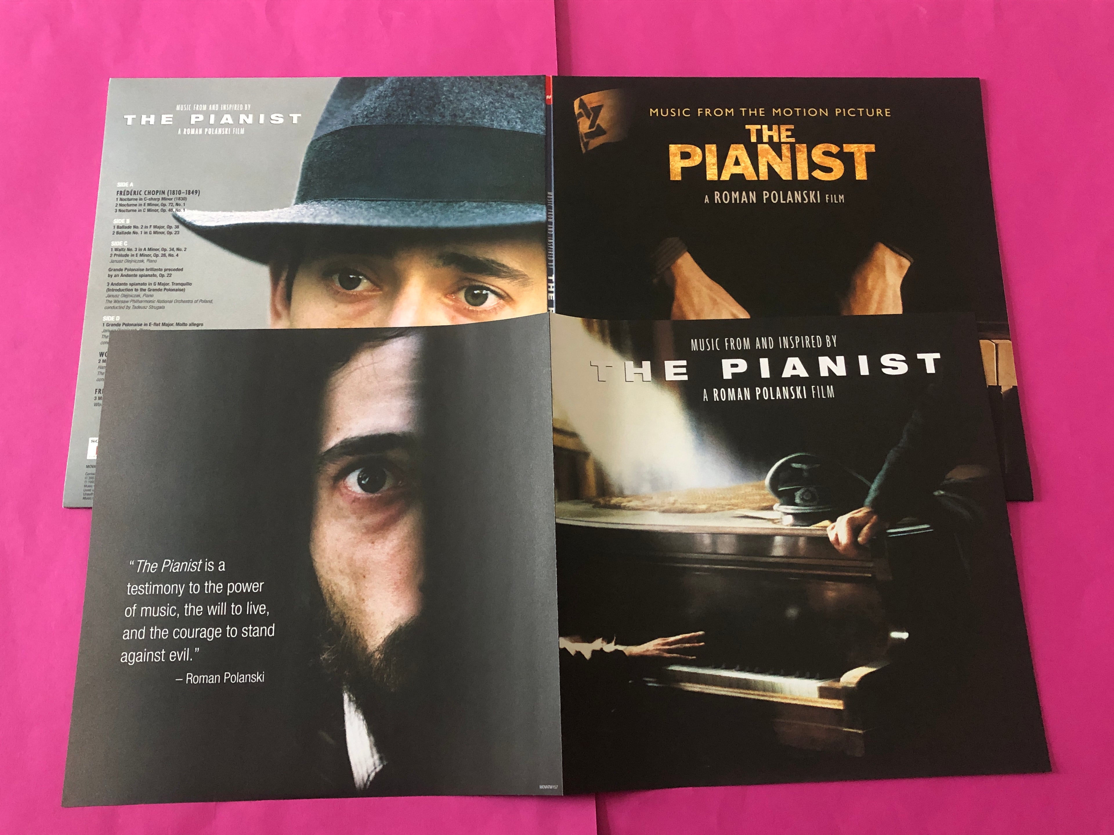 Frédéric Chopin / Wojciech Kilar : The Pianist (Music From The Motion Picture) (A Roman Polanski Film) Ltd Green (2xLP, Comp, Ltd, Num, Gre)