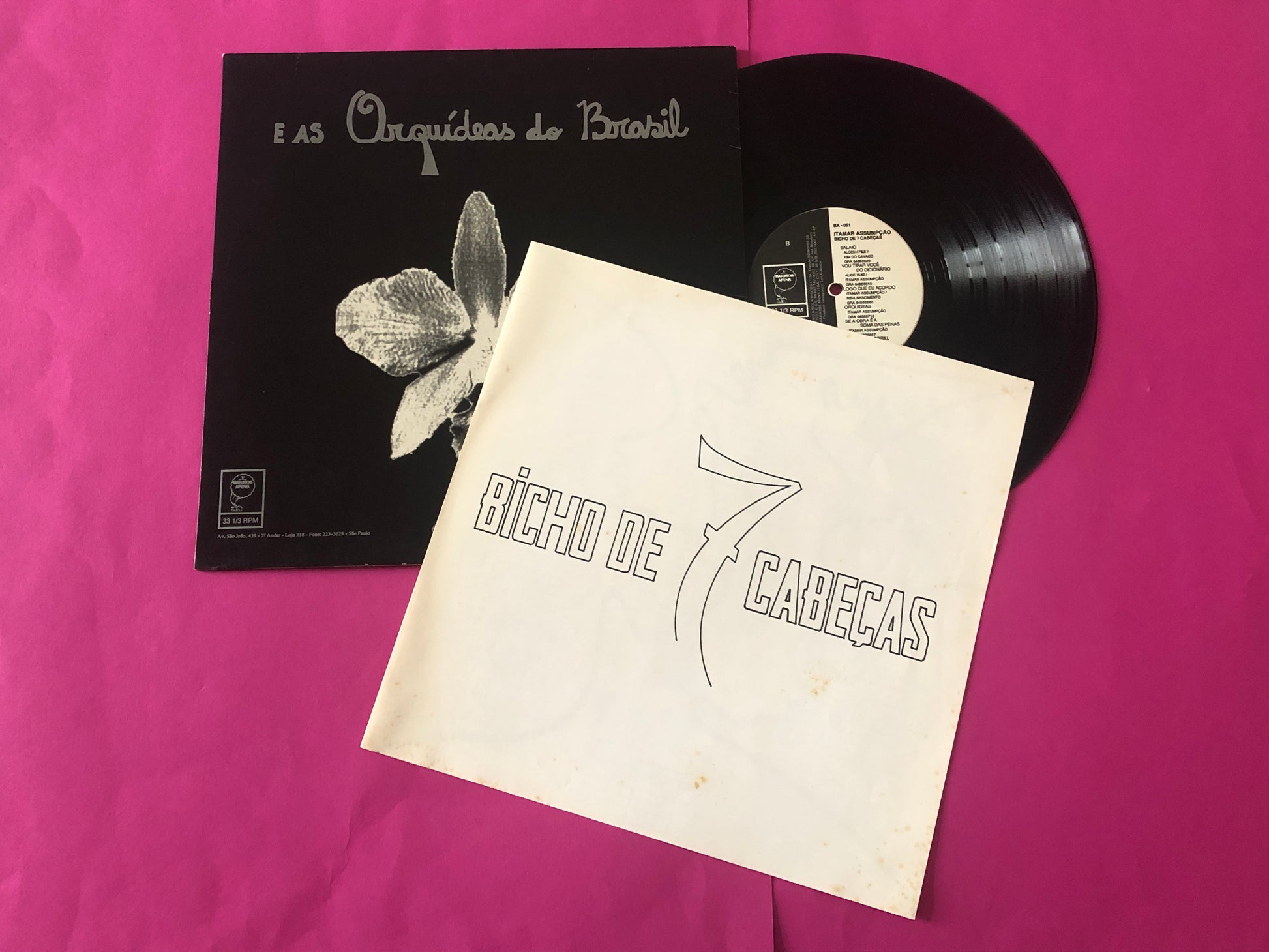 Itamar Assumpção, As Orquídeas Do Brasil : Bicho De 7 Cabeças Volume 1 (LP)