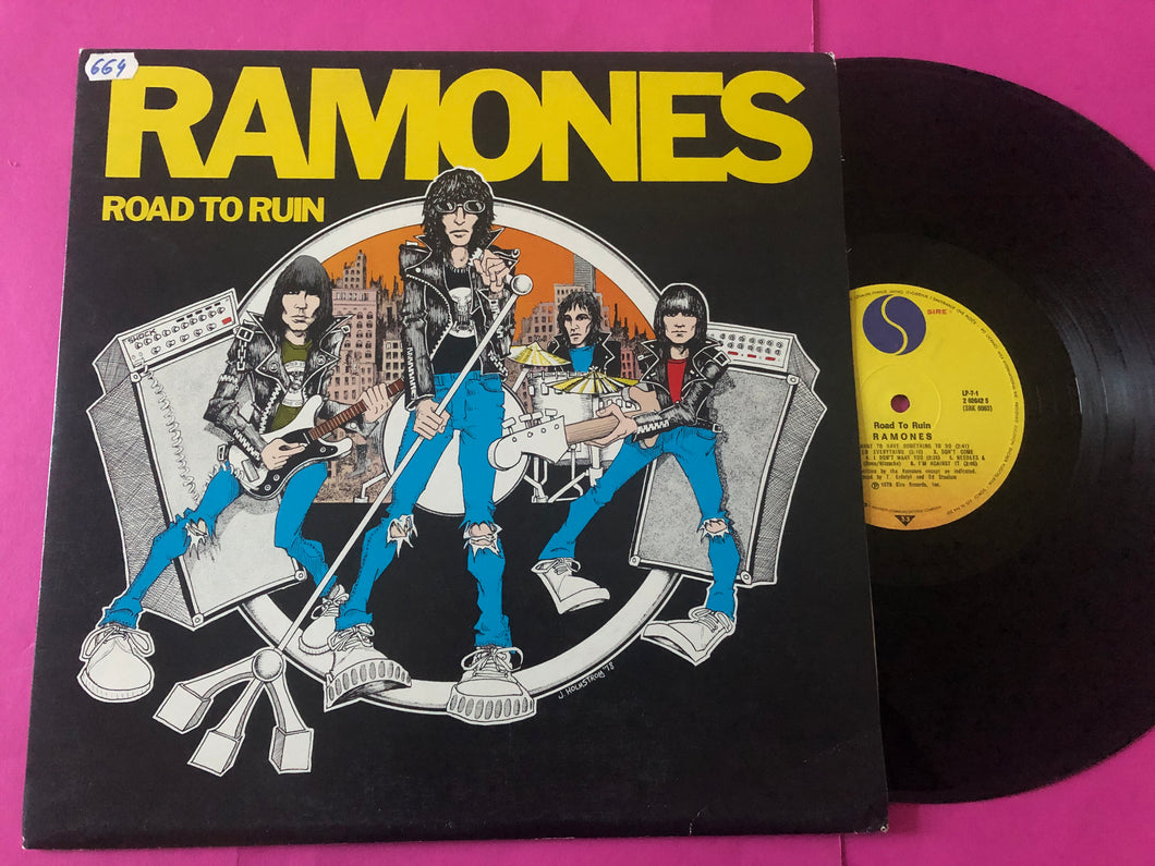 Ramones : Road To Ruin (LP,Album,Reissue)
