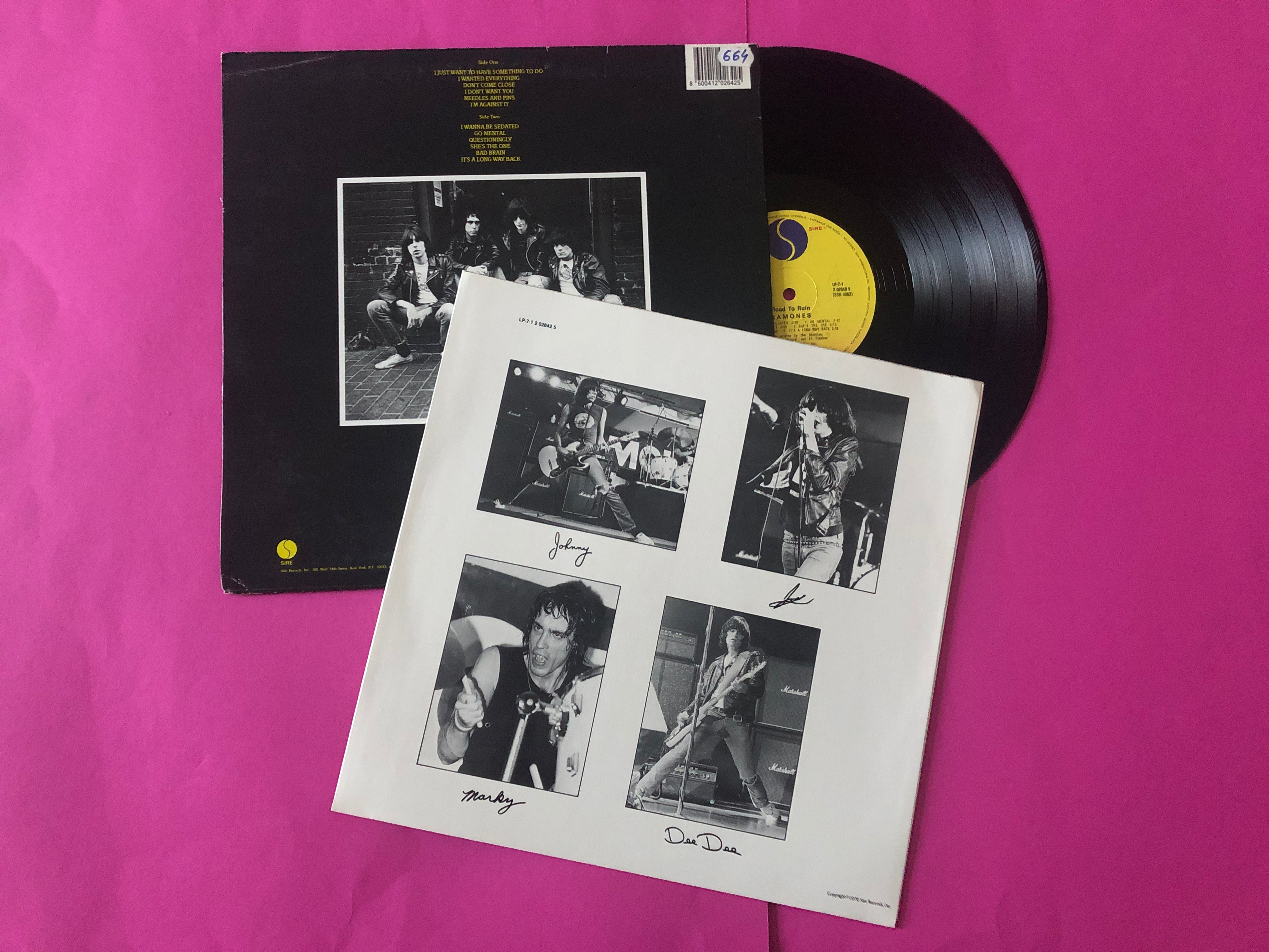Ramones : Road To Ruin (LP,Album,Reissue)