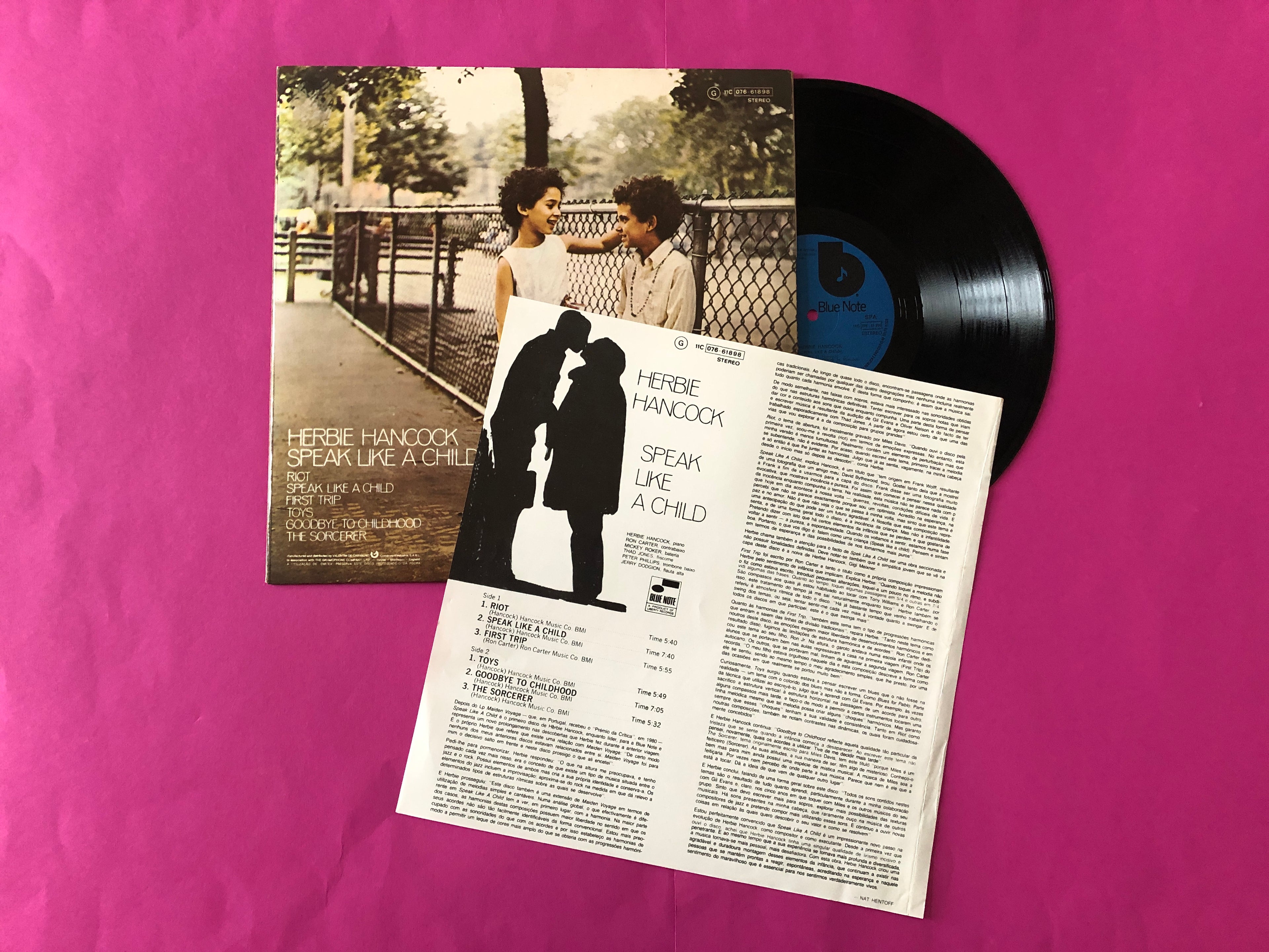 Herbie Hancock : Speak Like A Child (LP, Album, RE, Gat)