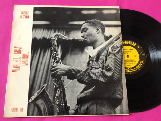 Wardell Gray : Memorial Volume 1 (LP, Album, RE)