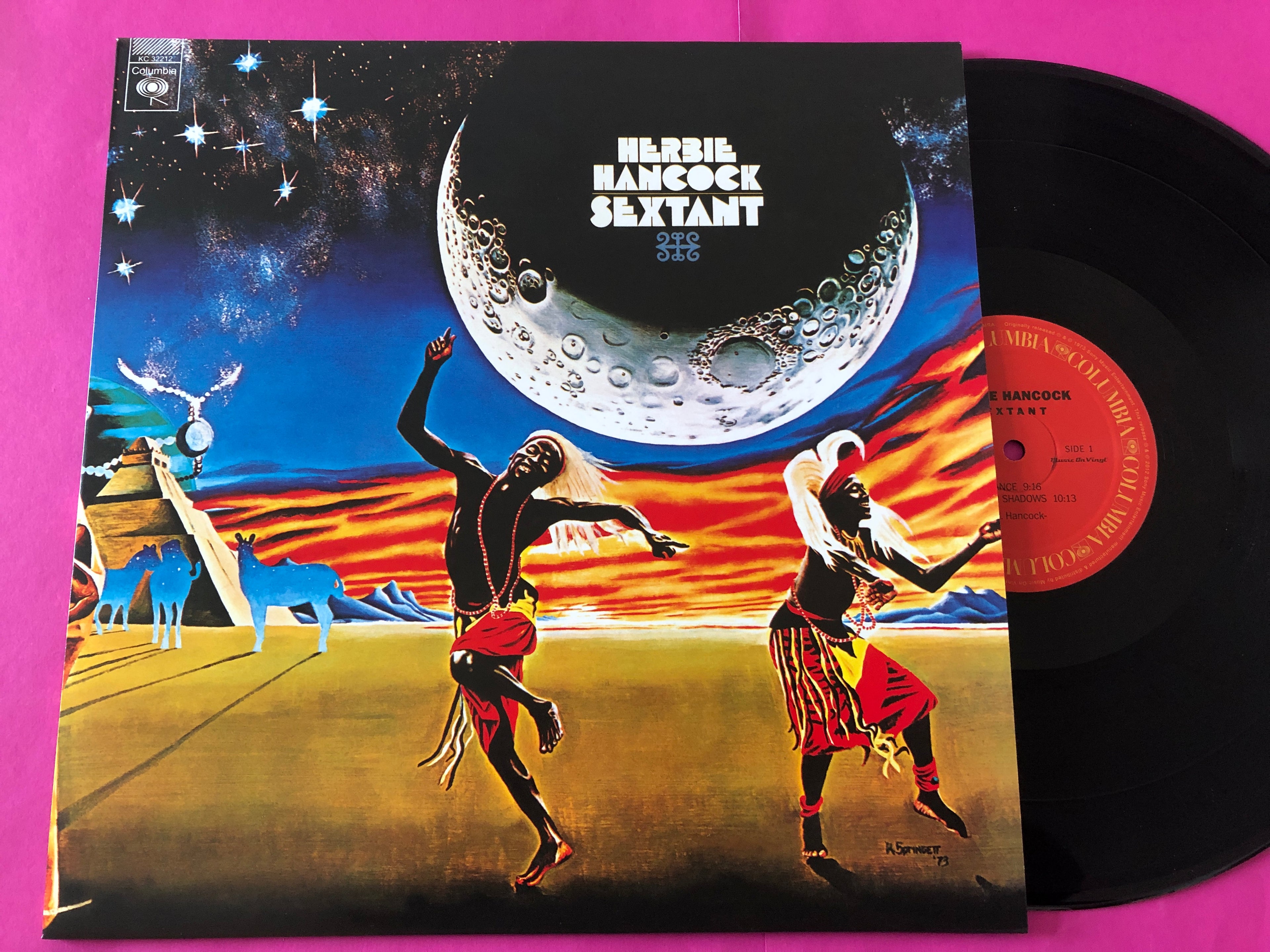 Herbie Hancock : Sextant (LP, Album, RE, 180)