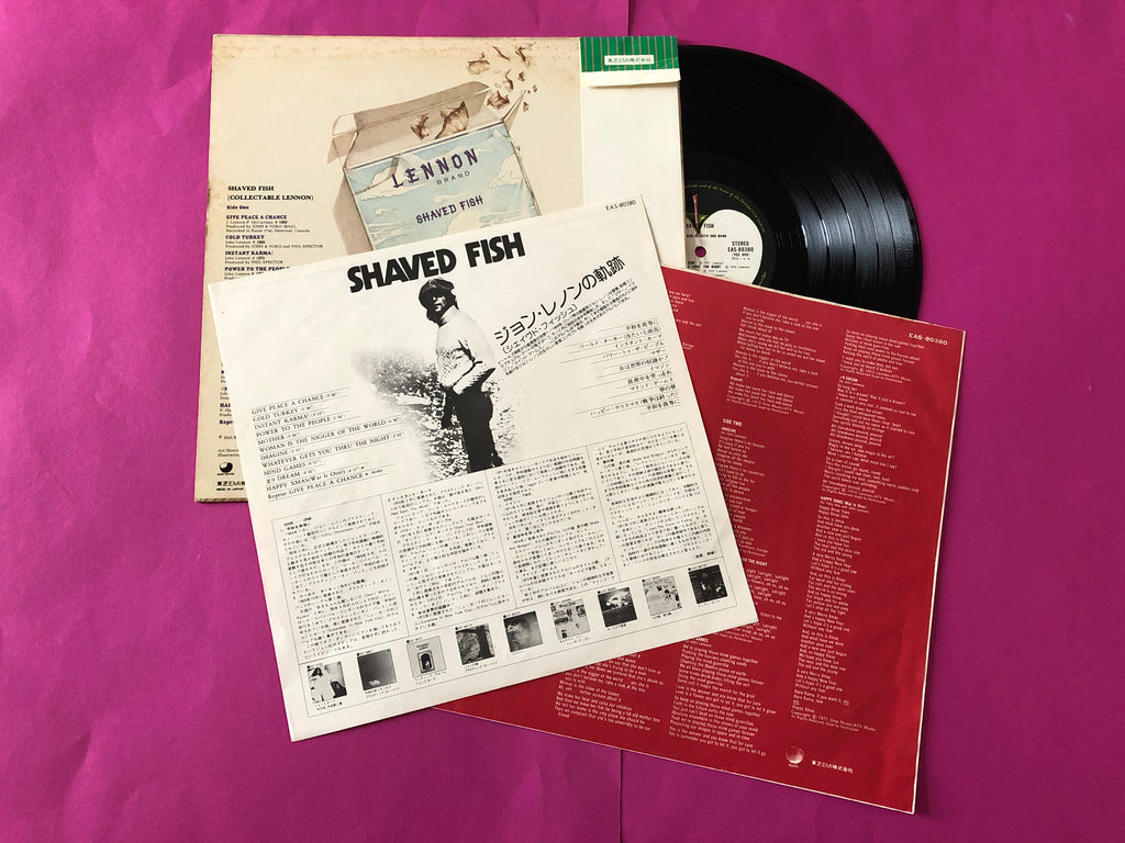 John Lennon, The Plastic Ono Band : Shaved Fish (LP,Compilation)
