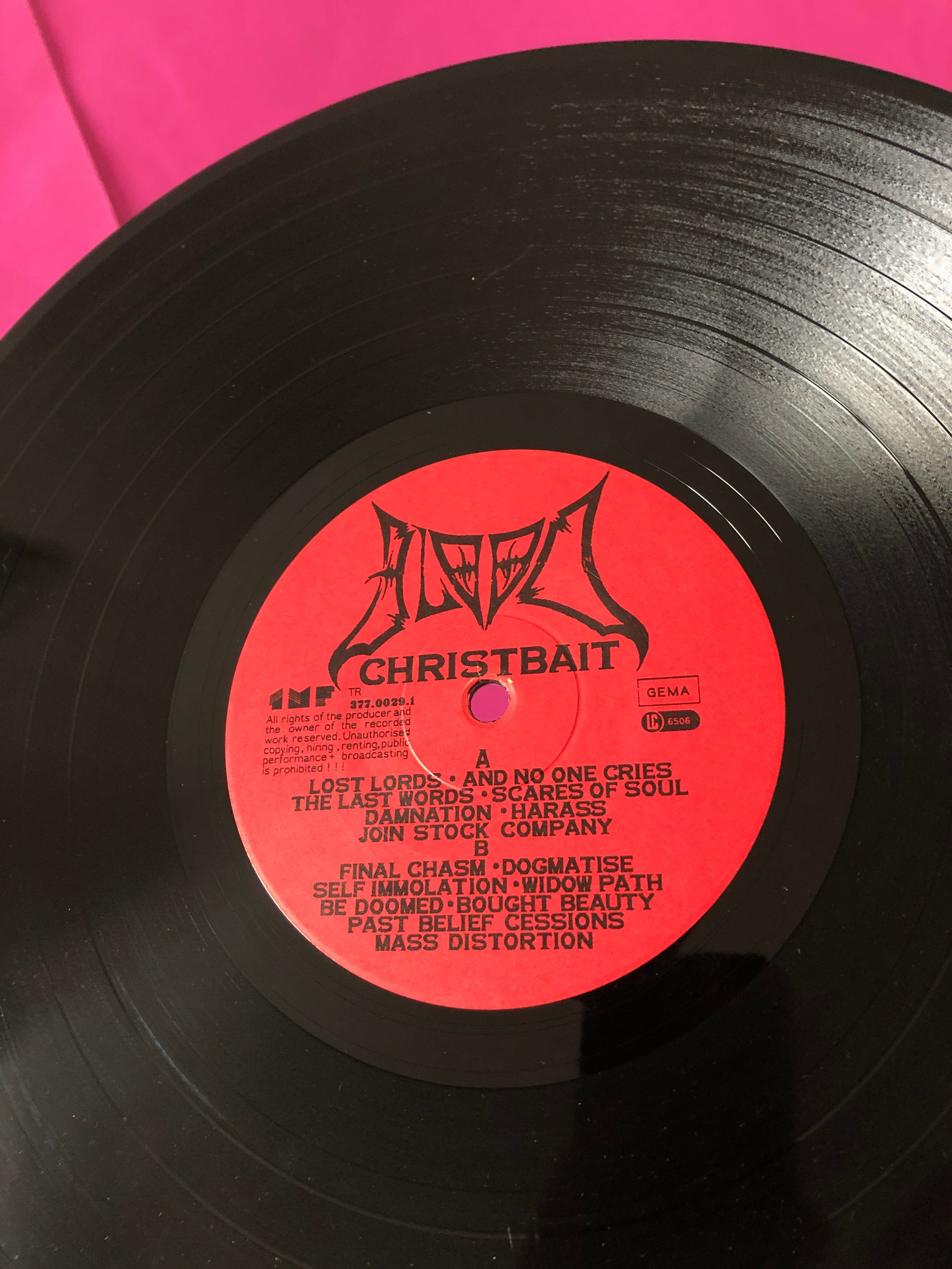 Blood (5) : Christbait (LP,Album)