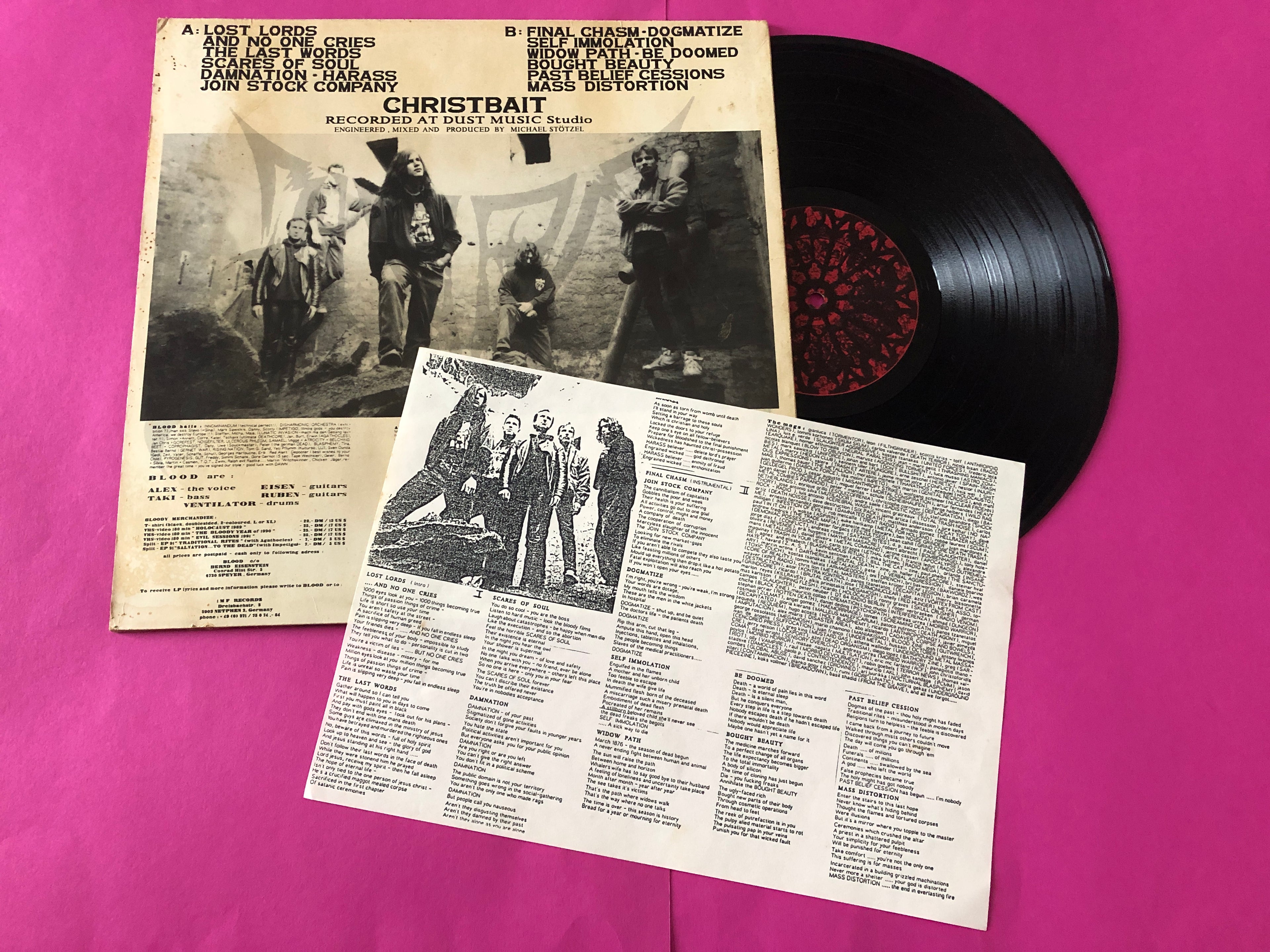Blood (5) : Christbait (LP,Album)
