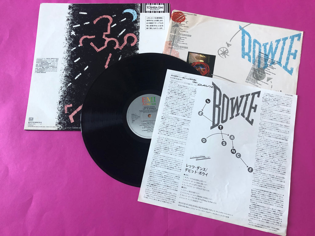 David Bowie = David Bowie : Let's Dance = レッツ・ダンス (LP,Album,Stereo)