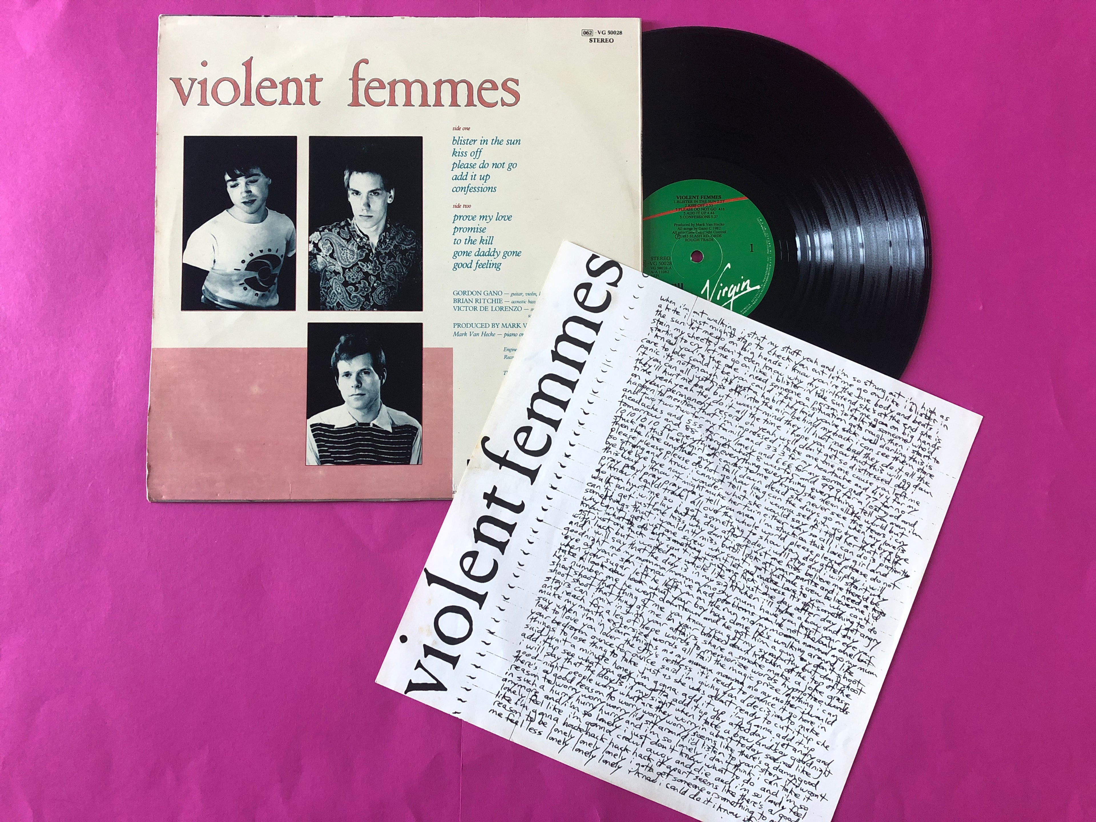 Violent Femmes : Violent Femmes (LP,Album,Stereo)