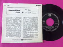 Load image into Gallery viewer, Eartha Kitt : Favorite Songs By Eartha Kitt (7&quot;, EP)
