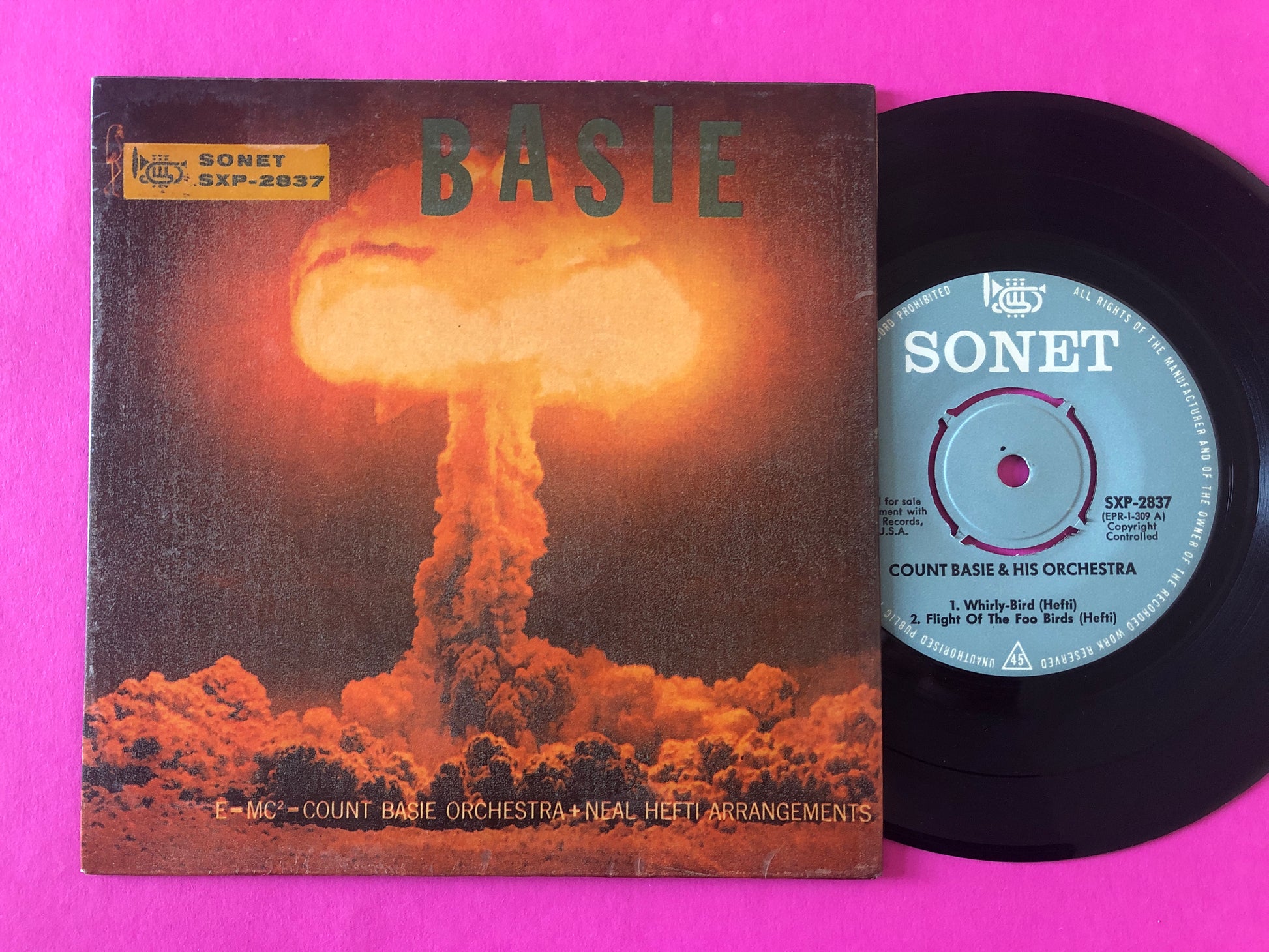 Count Basie Orchestra : Basie (7", EP)