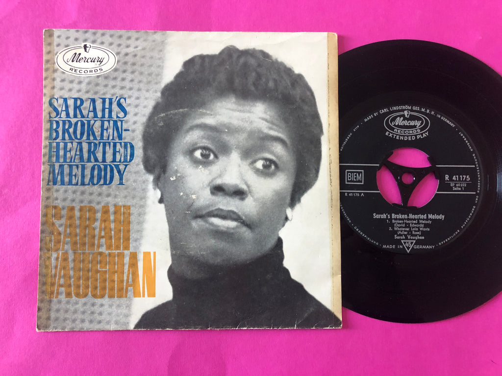Sarah Vaughan : Sarah's Broken-Hearted Melody (7", EP)