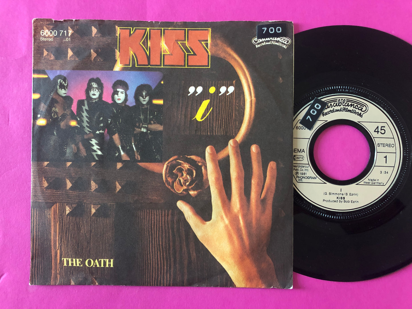 Kiss : I (7",45 RPM,Single)