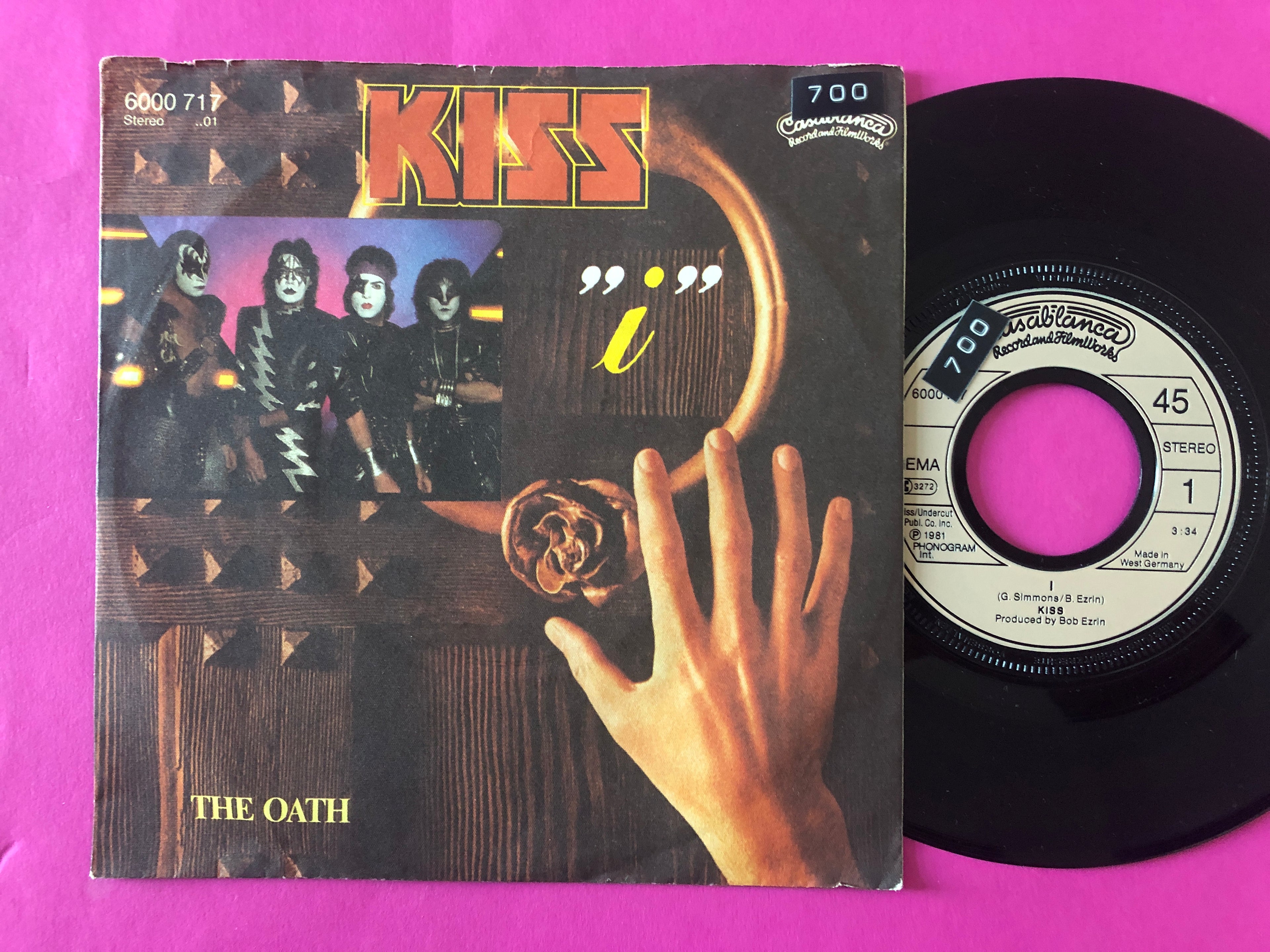 Kiss : I (7",45 RPM,Single)