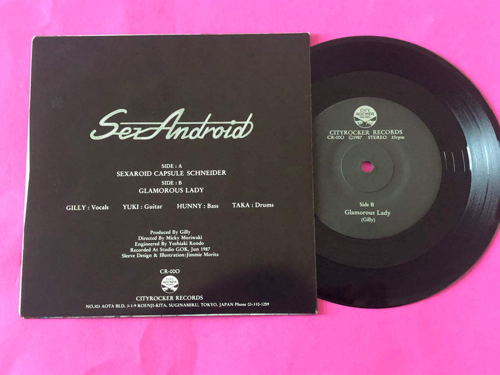 Sex Android : Sexaroid Capsule Schneider (7",33 ⅓ RPM)