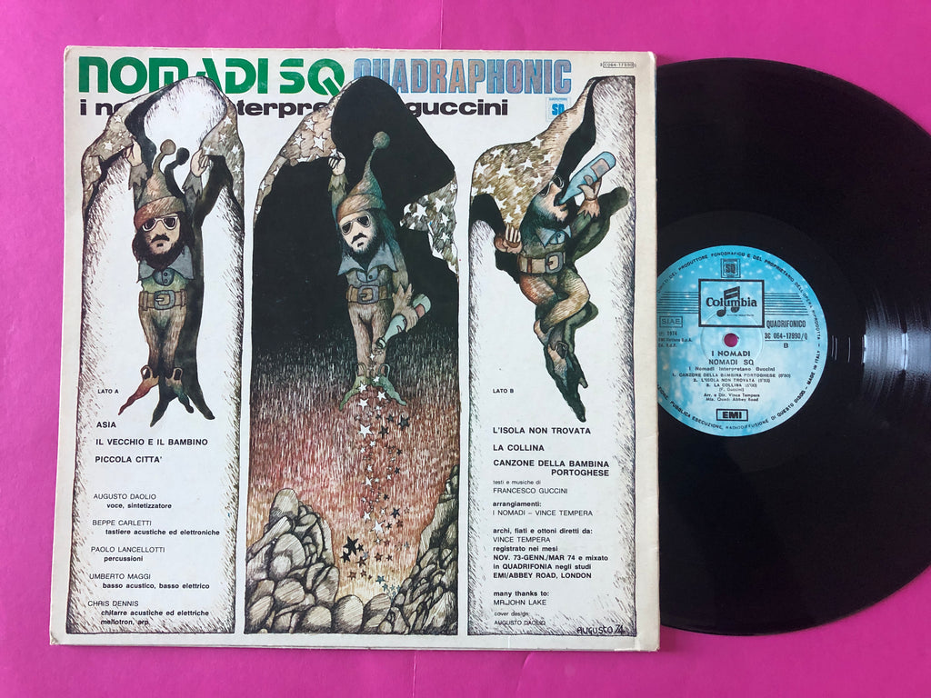 Nomadi : I Nomadi Interpretano Guccini (LP,Album,Quadraphonic)
