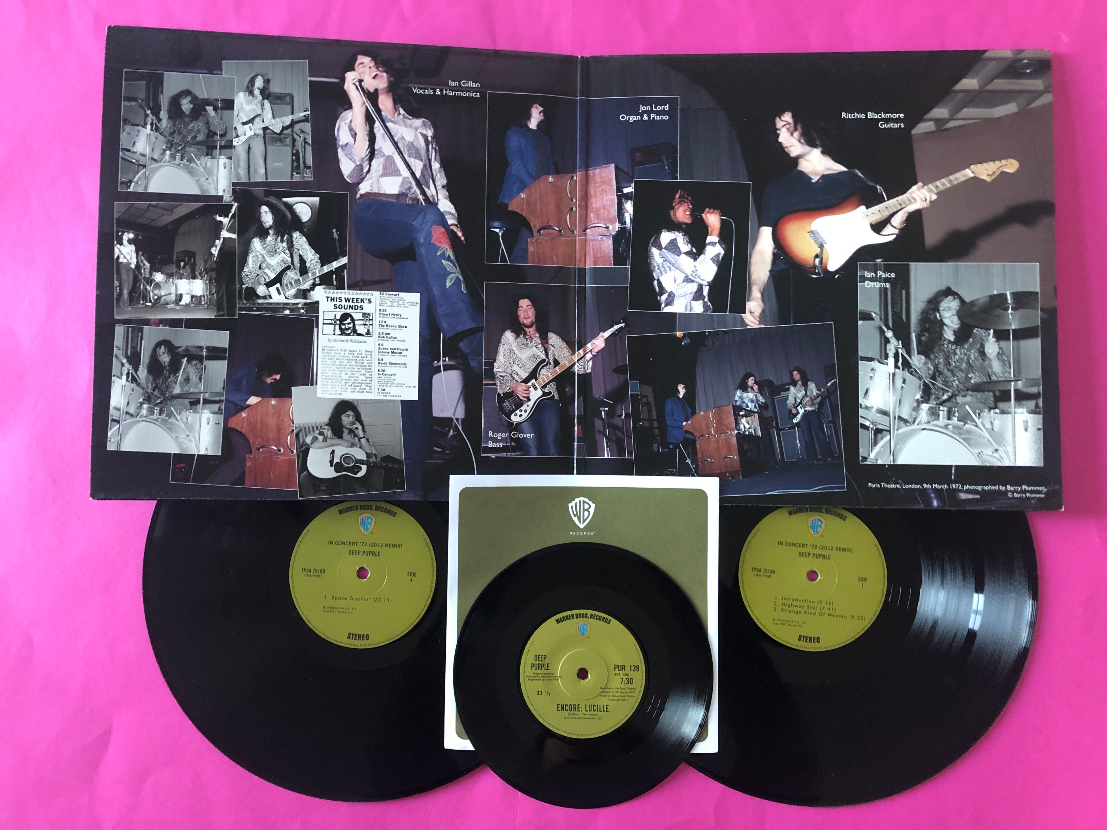 Deep Purple : In Concert '72 (LP,Album,Reissue)