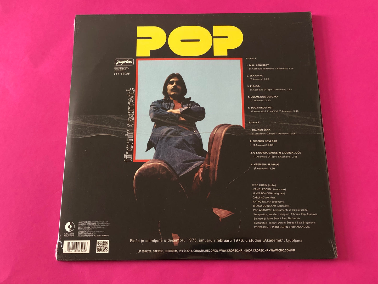 Tihomir Pop Asanović : Pop (LP, Album, RE, RM)