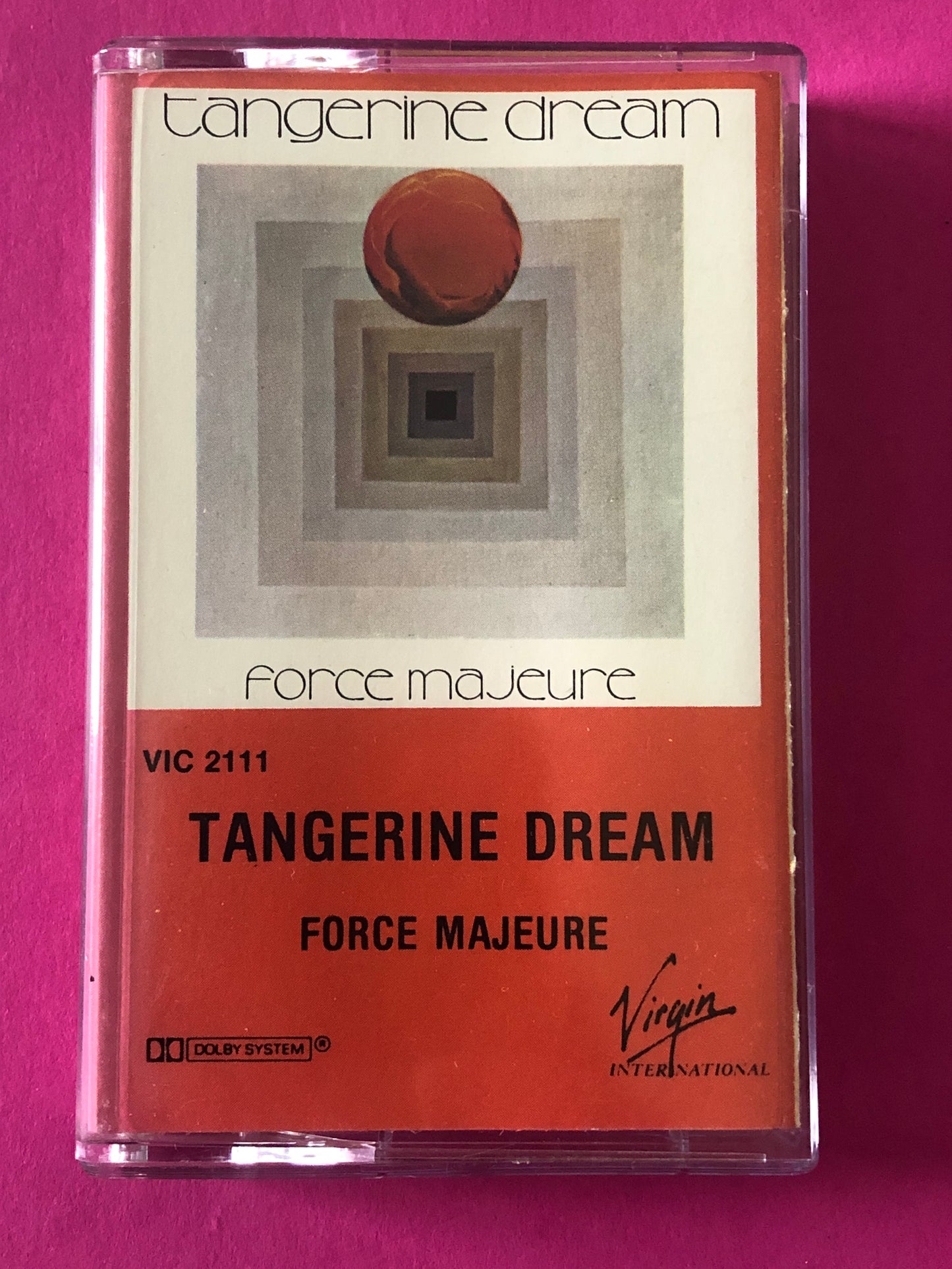 Tangerine Dream : Force Majeure (Cass, Album, RE)