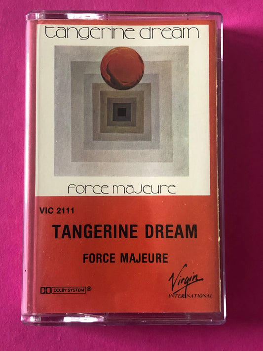 Tangerine Dream : Force Majeure (Cass, Album, RE)