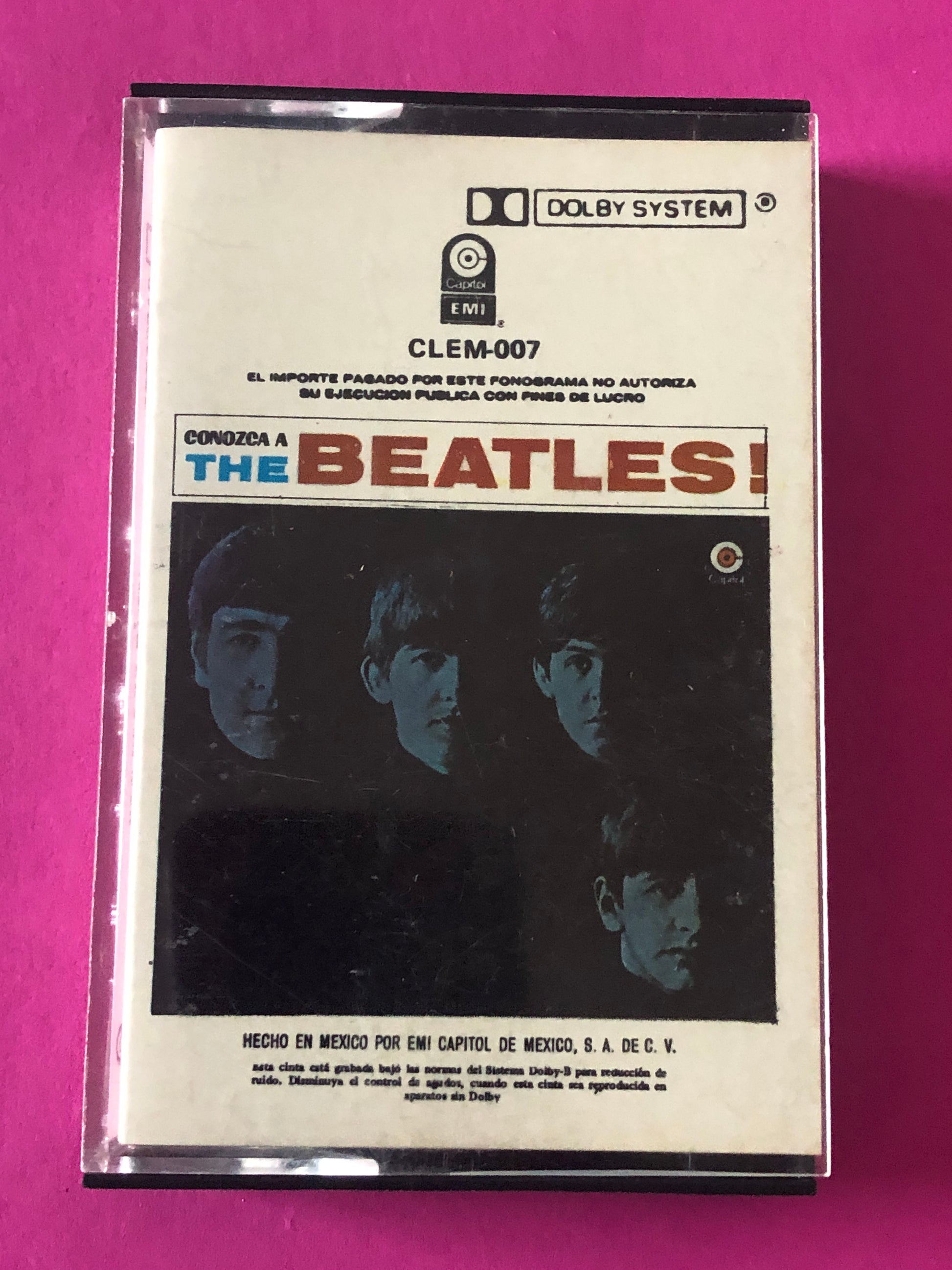 The Beatles : Conozca A The Beatles! (Cass, Album)