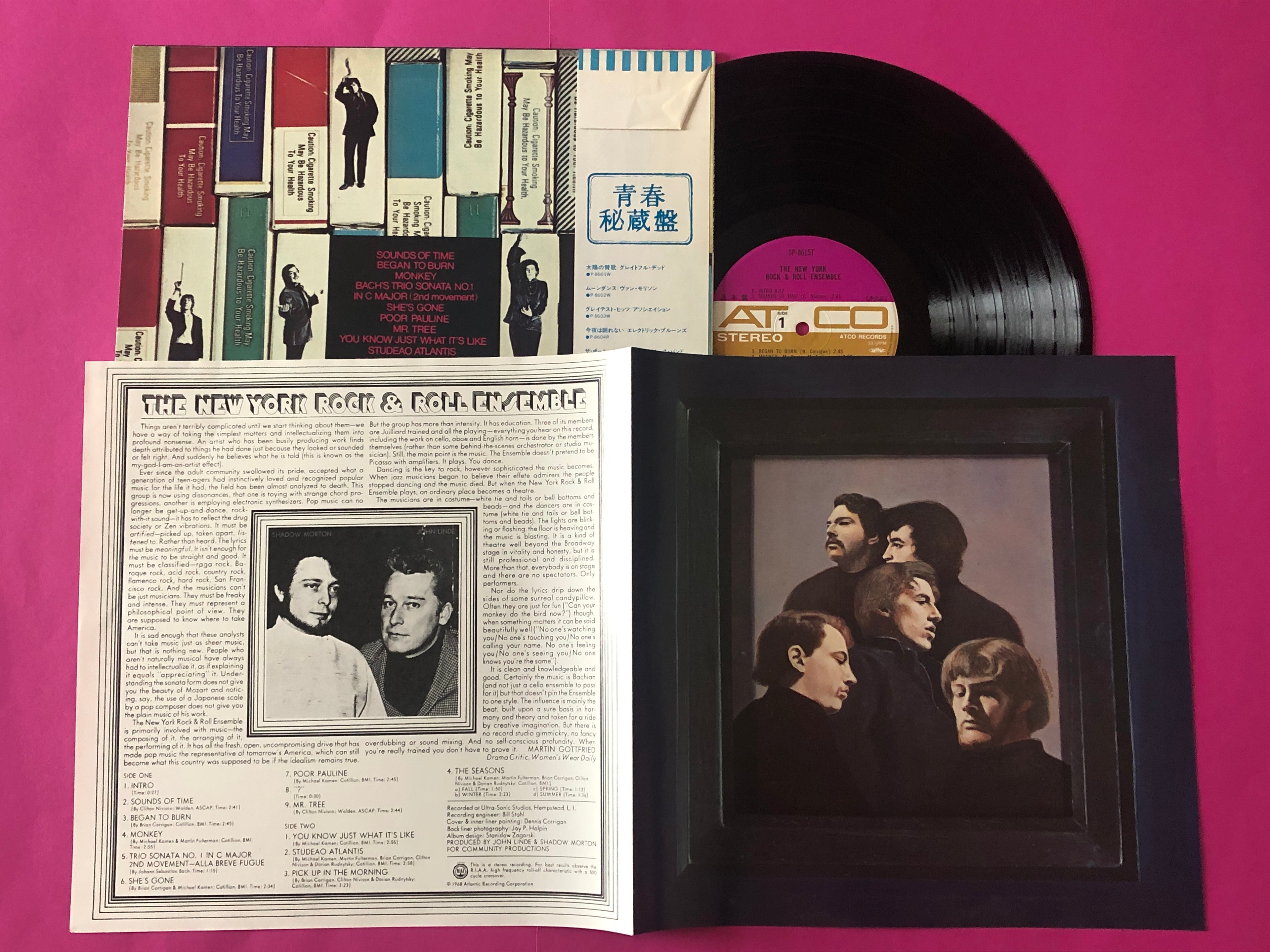 The New York Rock Ensemble : The New York Rock & Roll Ensemble (LP,Album,Promo,Reissue)