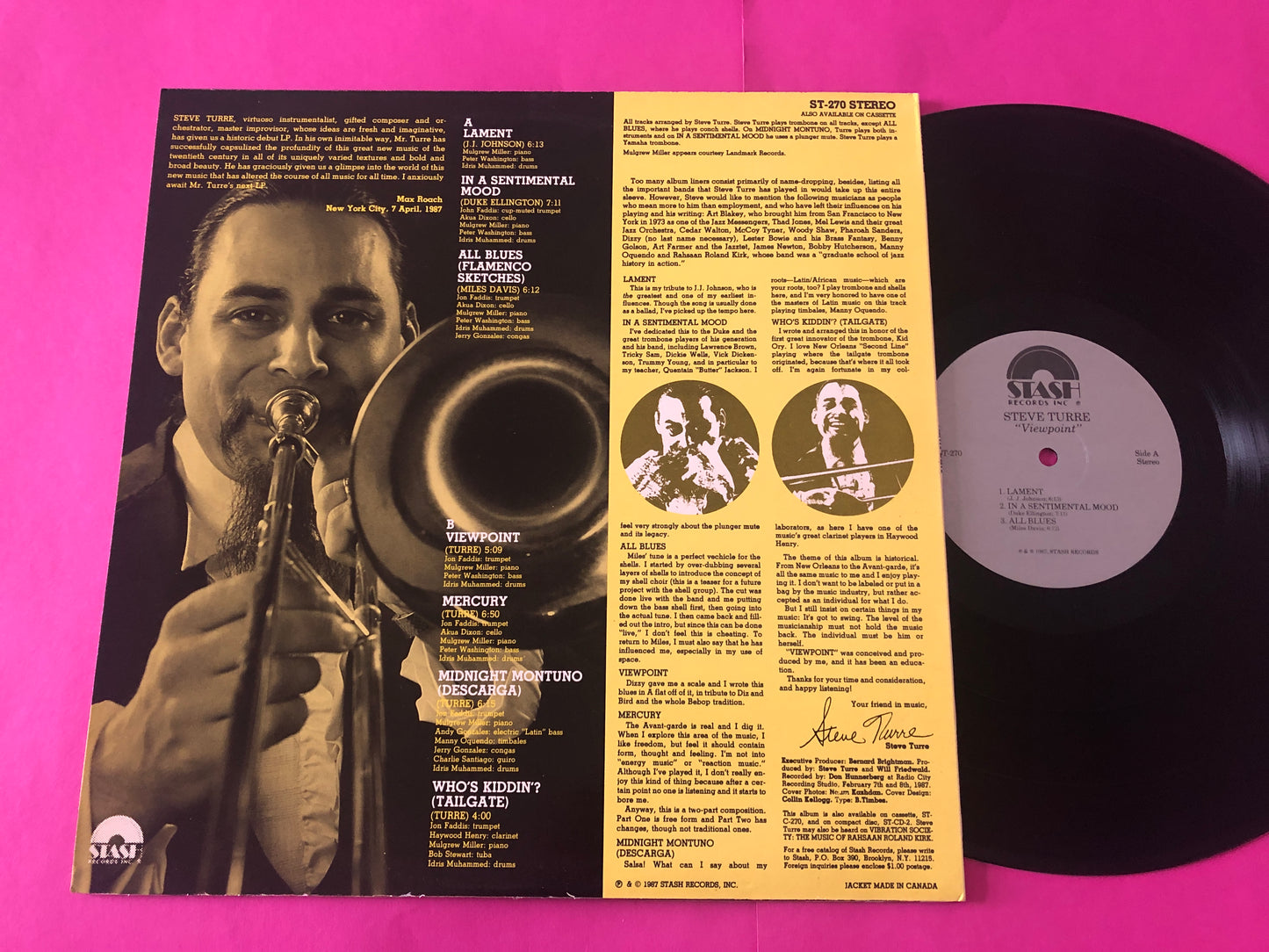Steve Turre : Viewpoint (LP, Album)