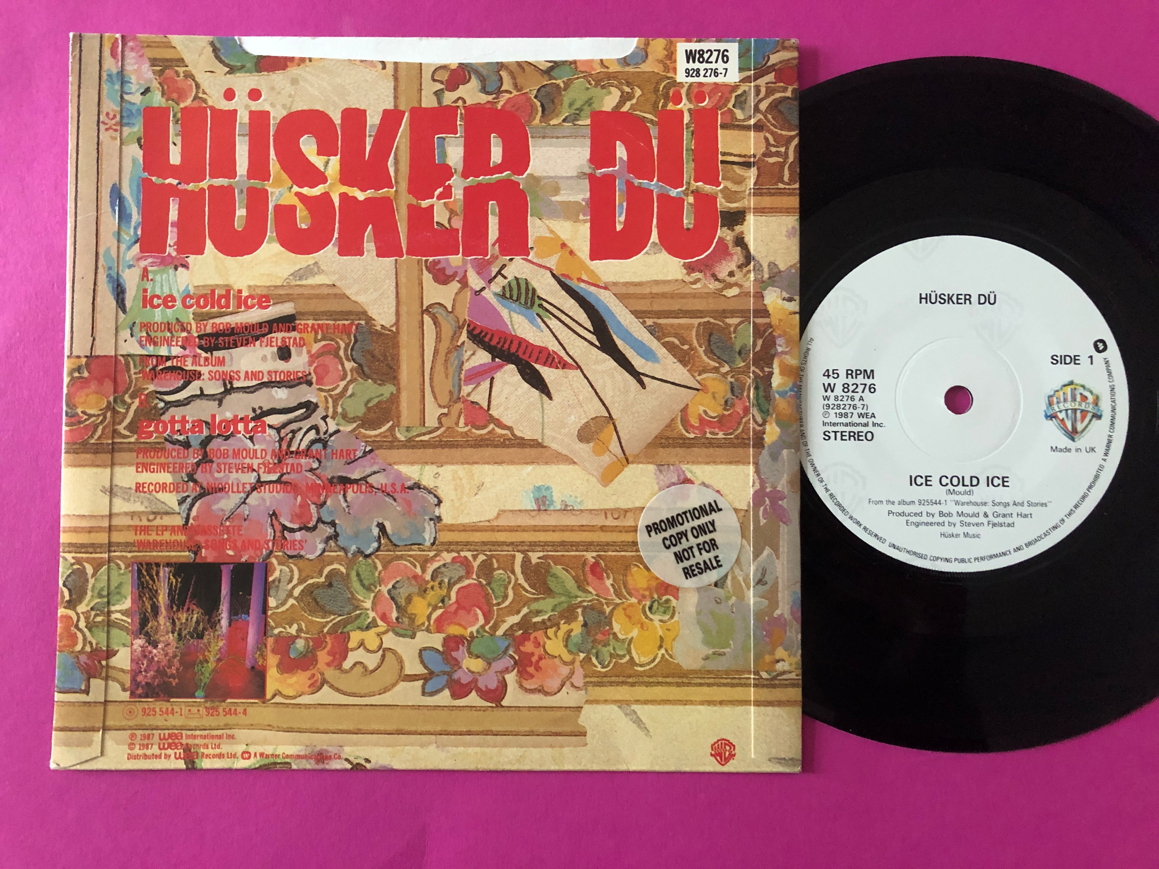 Hüsker Dü : Ice Cold Ice (12", Single)