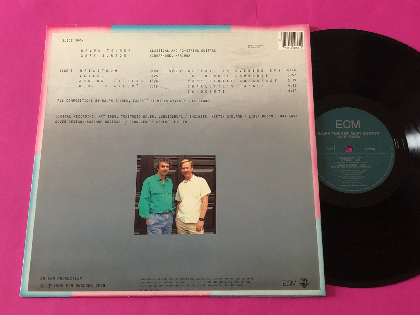 Ralph Towner, Gary Burton : Slide Show (LP, Album)