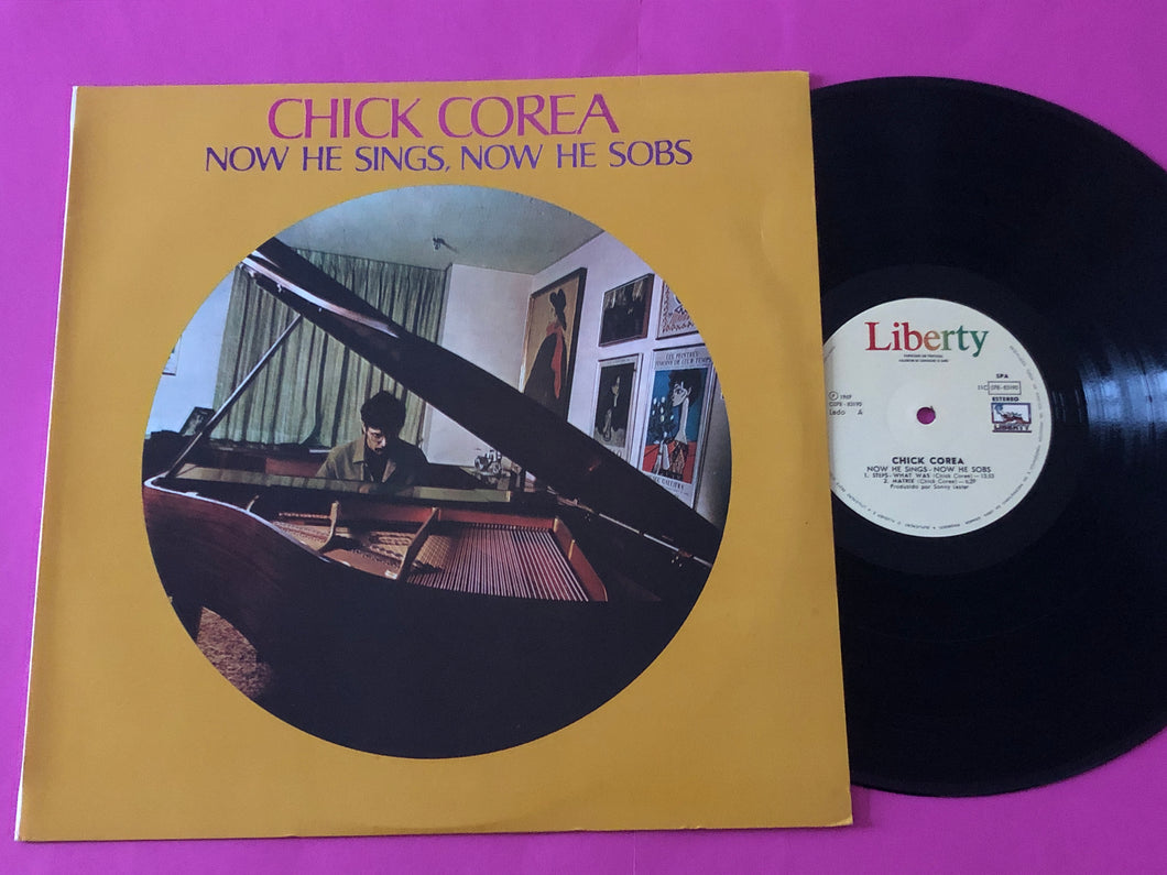 Chick Corea : Now He Sings, Now He Sobs (LP,Album,Reissue)