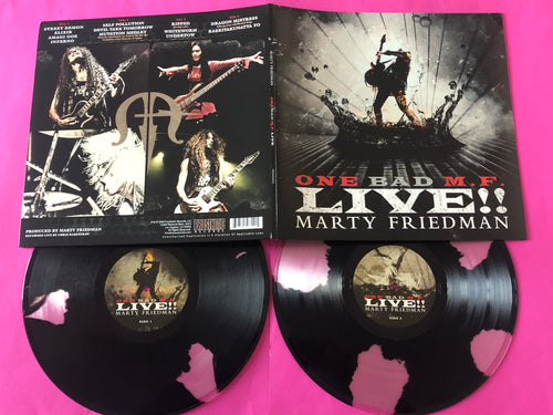 Marty Friedman : One Bad M.F. Live!! (2xLP, Album, Ltd, Bla)