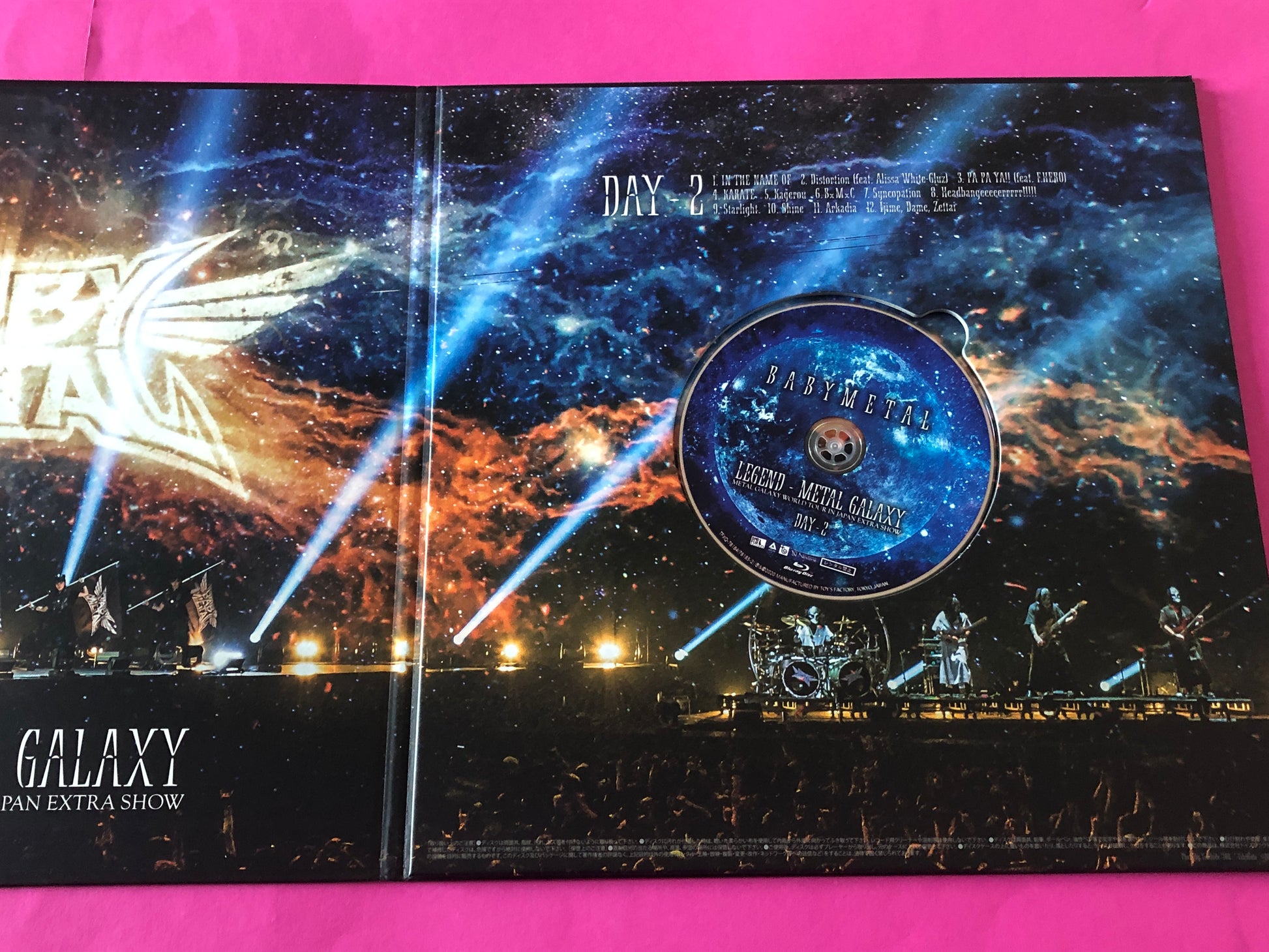 Babymetal : Legend - Metal Galaxy (Metal Galaxy World Tour In Japan Extra Show) (2xBlu-ray, Album, Ltd)