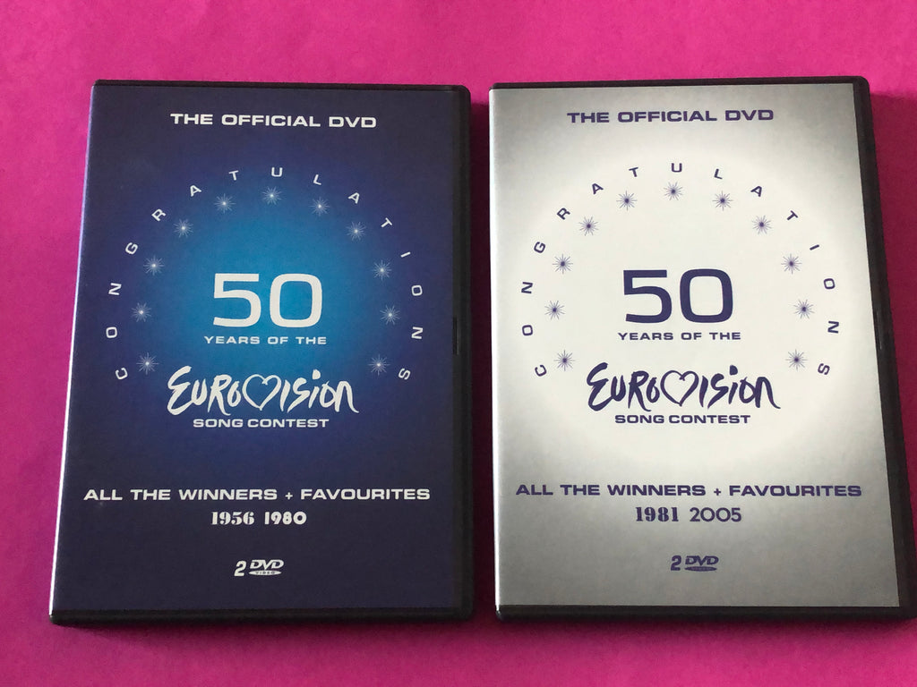 Various : The Very Best Of The Eurovision Song Contest (Box + 4xDVD-V, Comp)
