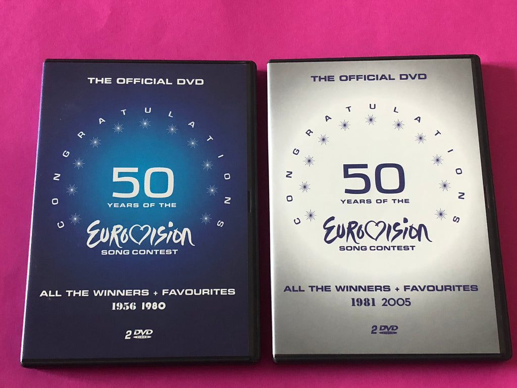 Various : The Very Best Of The Eurovision Song Contest (Box + 4xDVD-V, Comp)