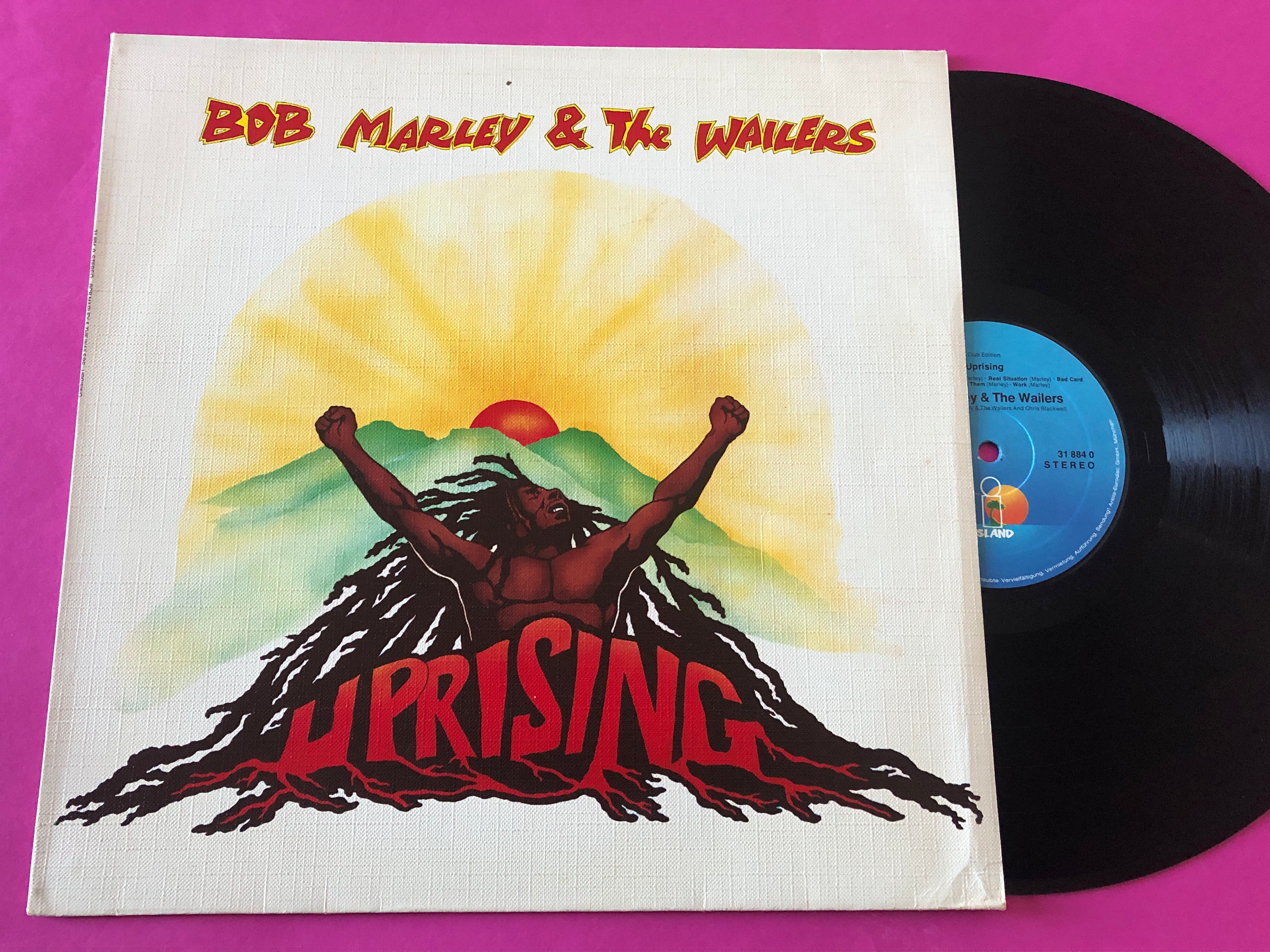 Bob Marley & The Wailers : Uprising (LP, Album, Club)