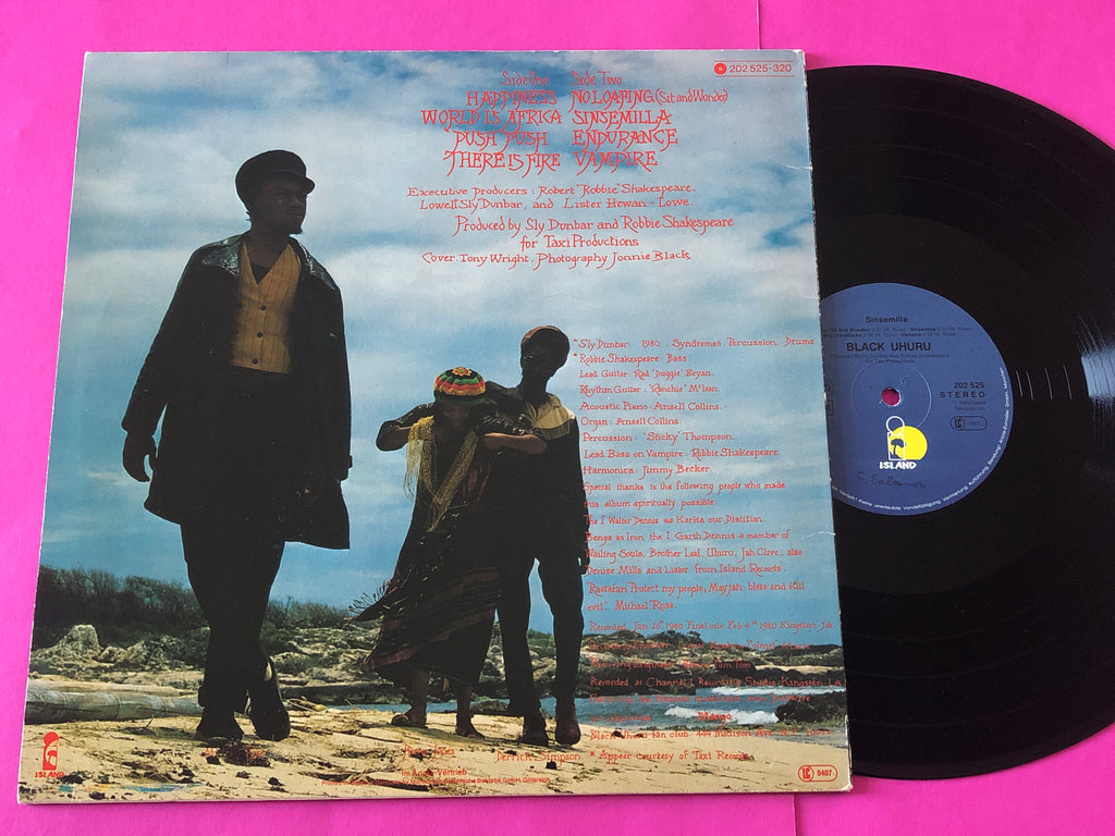 Black Uhuru : Sinsemilla (LP, Album)