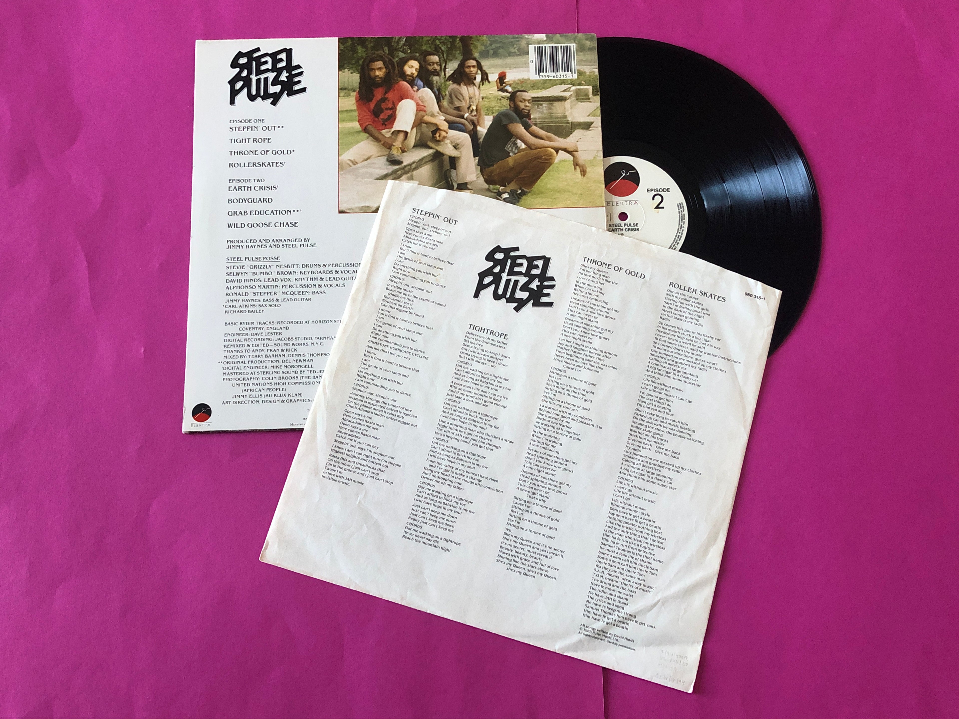 Steel Pulse : Earth Crisis (LP, Album)