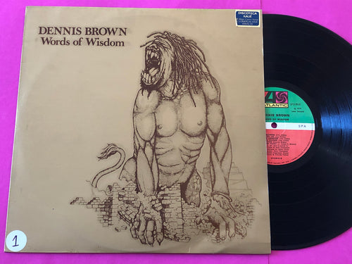 Dennis Brown : Words Of Wisdom (LP, Album)