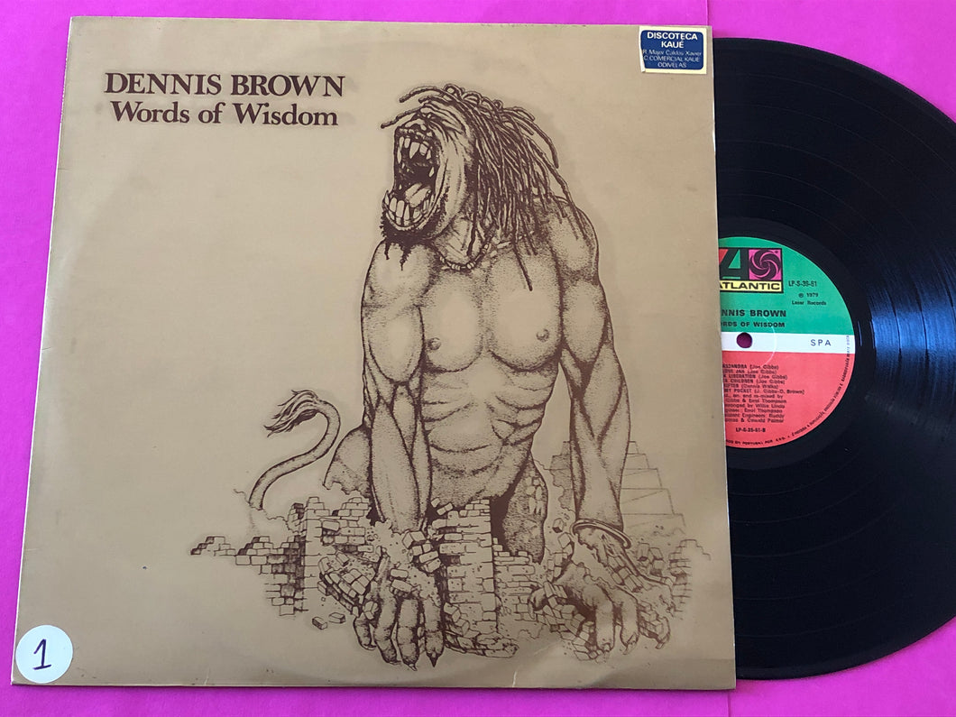 Dennis Brown : Words Of Wisdom (LP, Album)