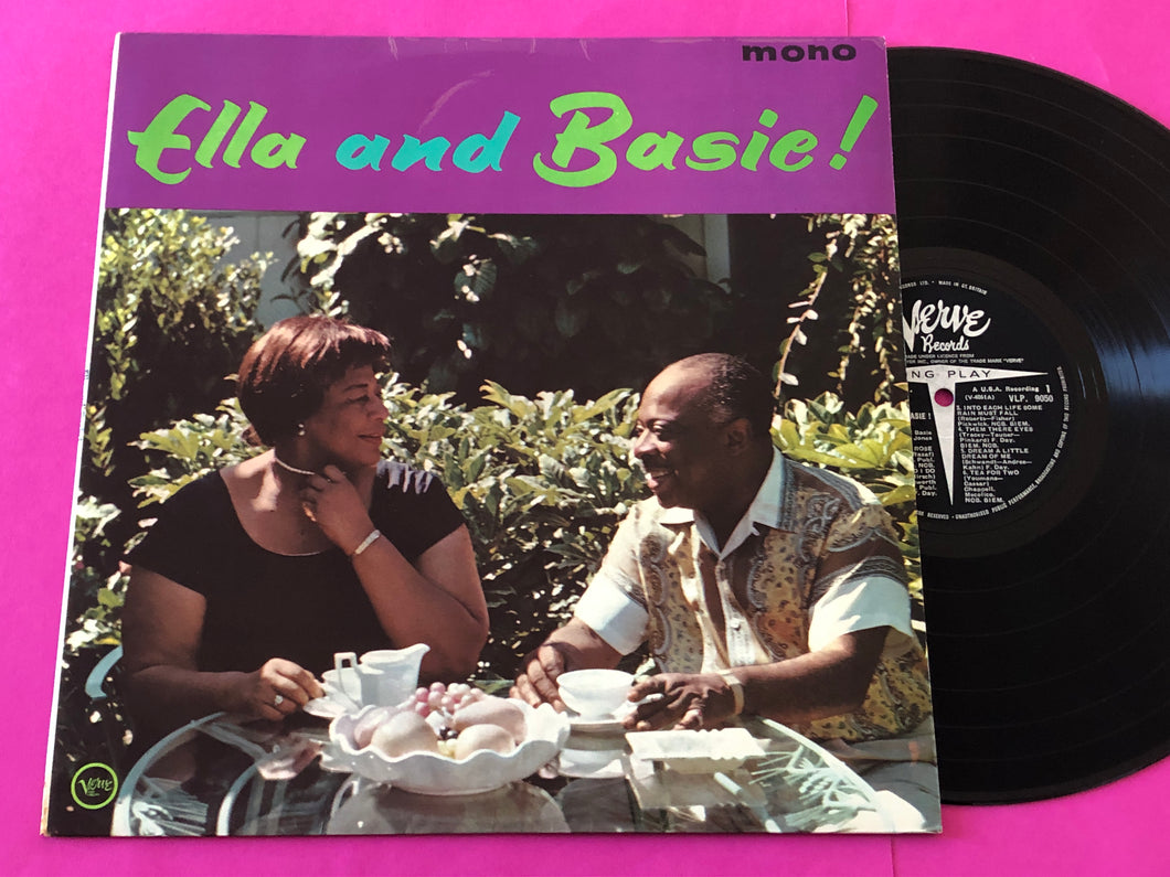 Ella Fitzgerald With Count Basie Orchestra : Ella And Basie! (LP, Album, Mono)
