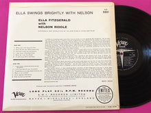 Load image into Gallery viewer, Ella Fitzgerald - Nelson Riddle : Ella Swings Brightly With Nelson (LP, Album, Mono)
